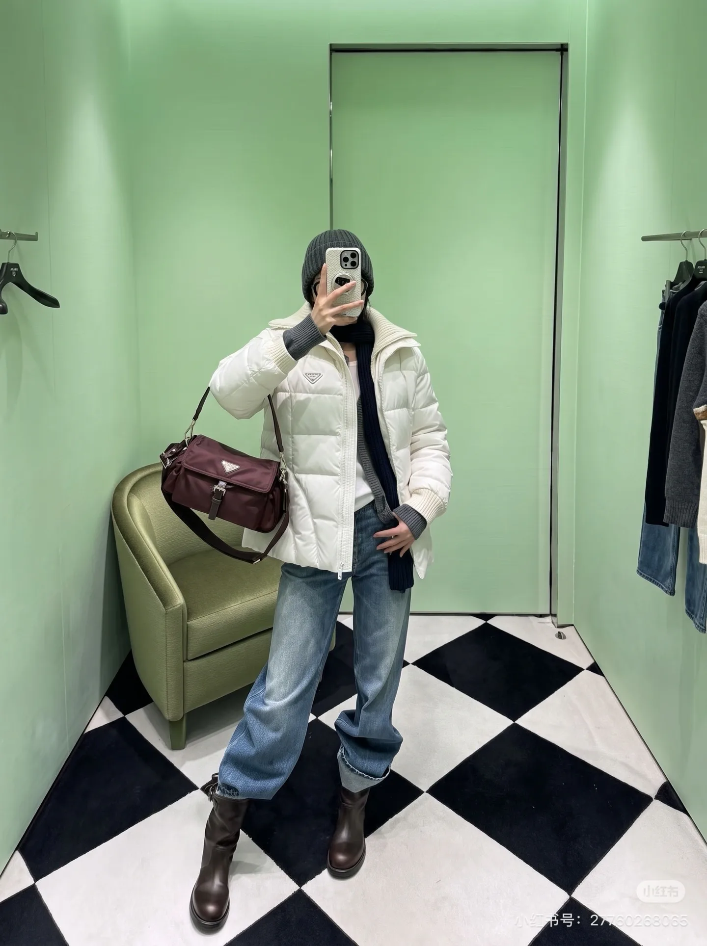 Куртки И Пуховики Женские Prada 18711536