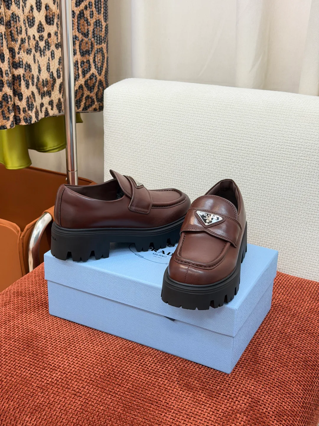 Лоферы И Мокасины Женские Prada 19619630