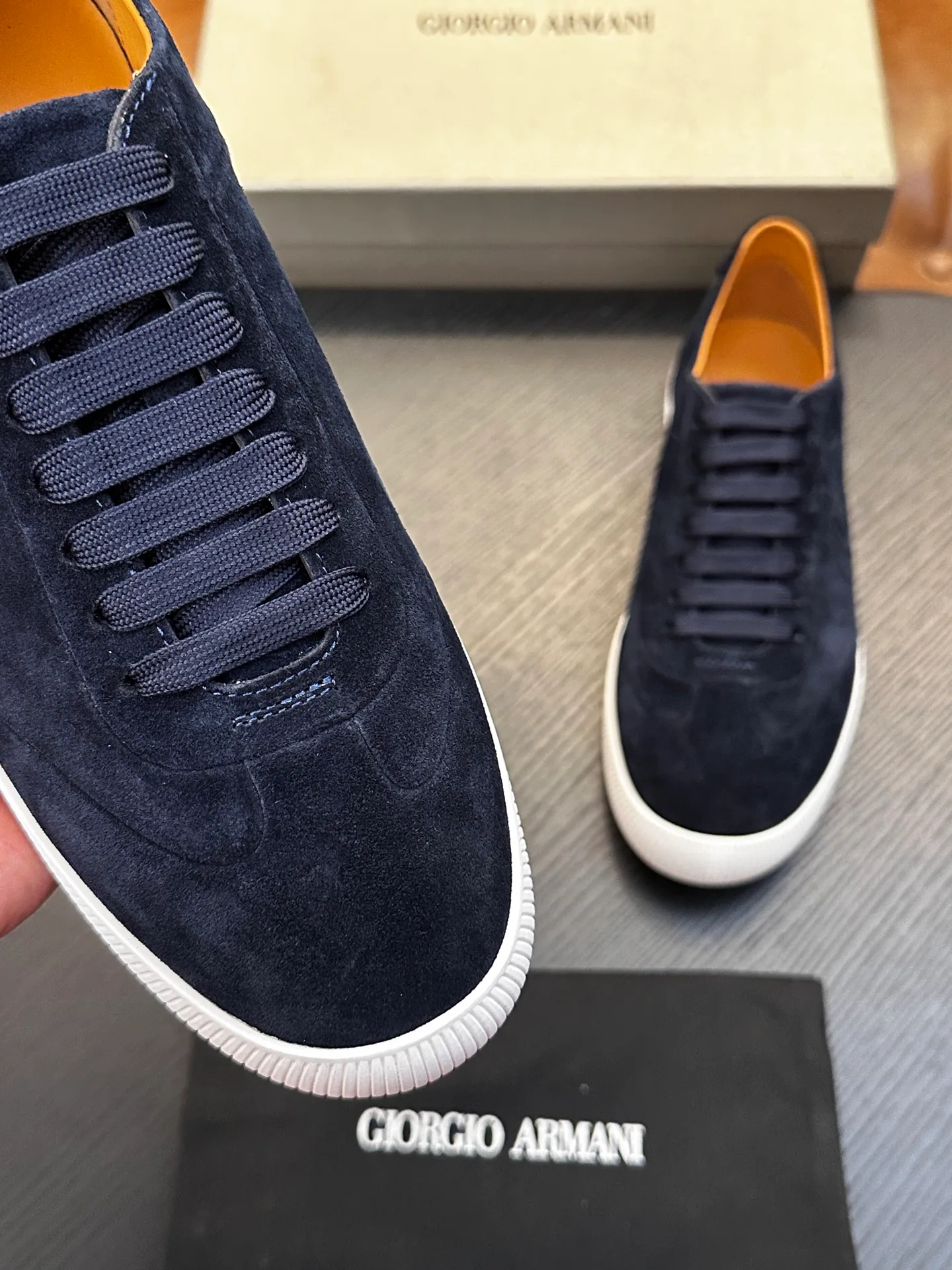 Кроссовки Мужские Armani 18017344
