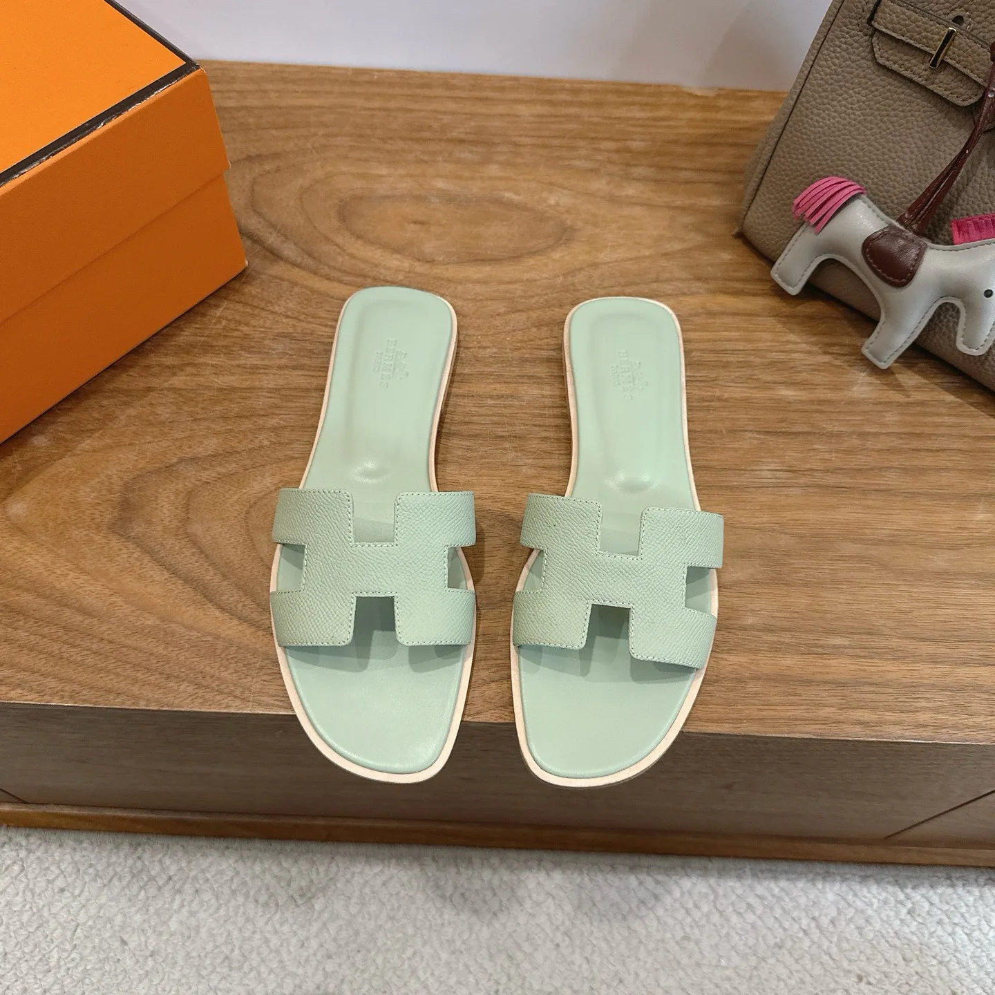 Шлепанцы Женские Hermes 873889