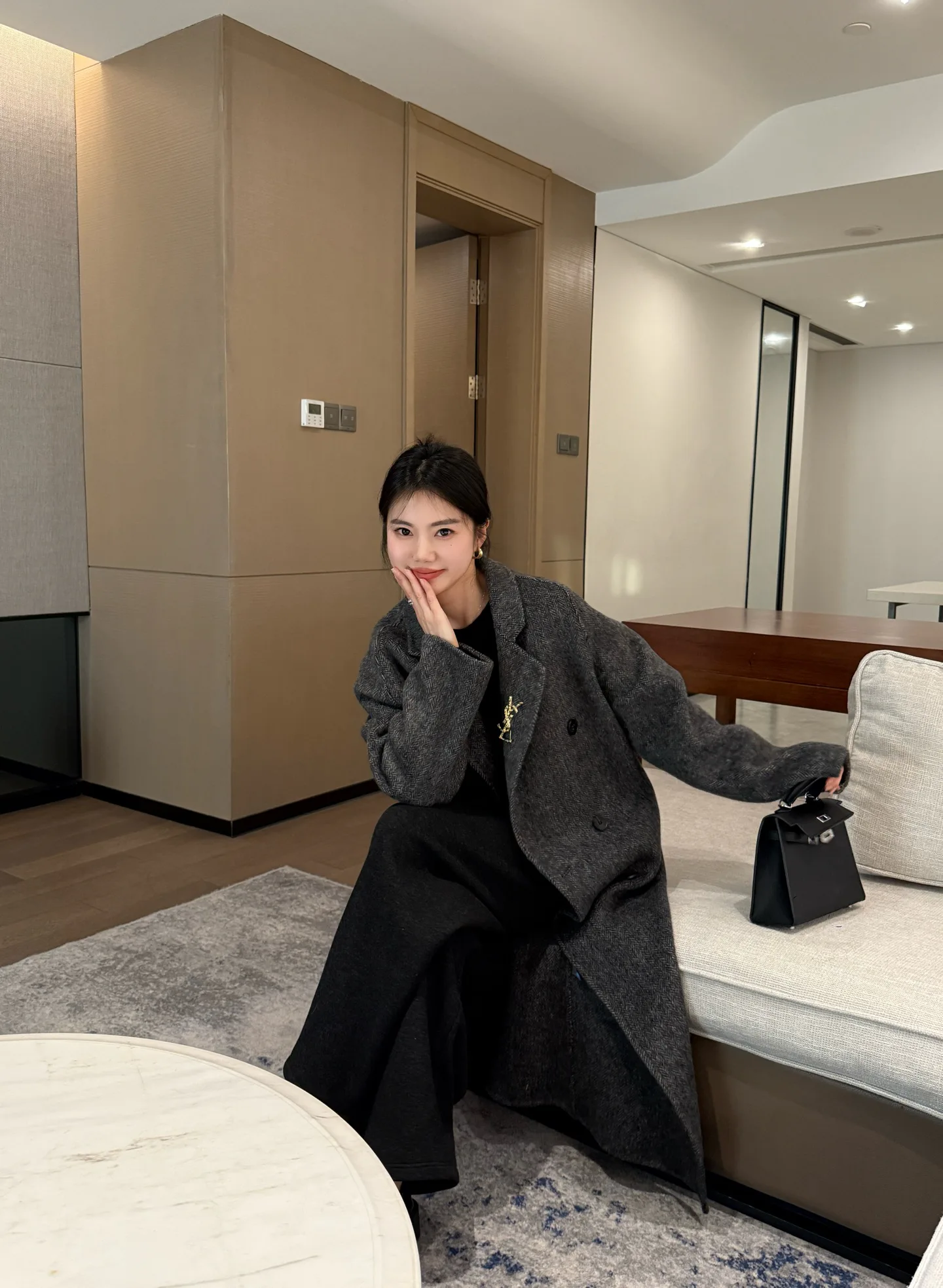 Пальто Женские Saint Laurent 796999