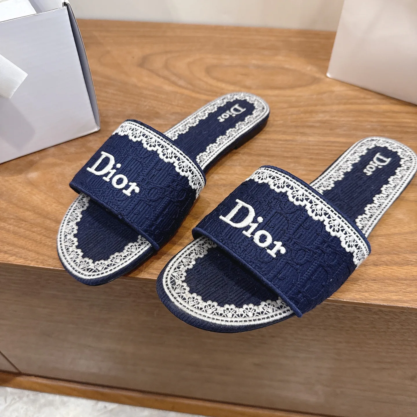 Шлепанцы Женские Christian Dior 1279944