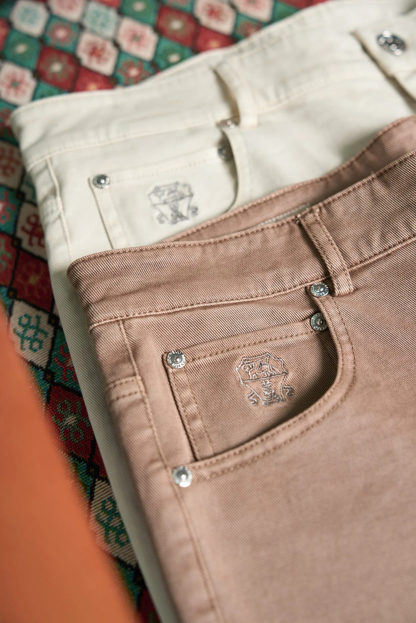 Джинсы Мужские Brunello Cucinelli 5406271