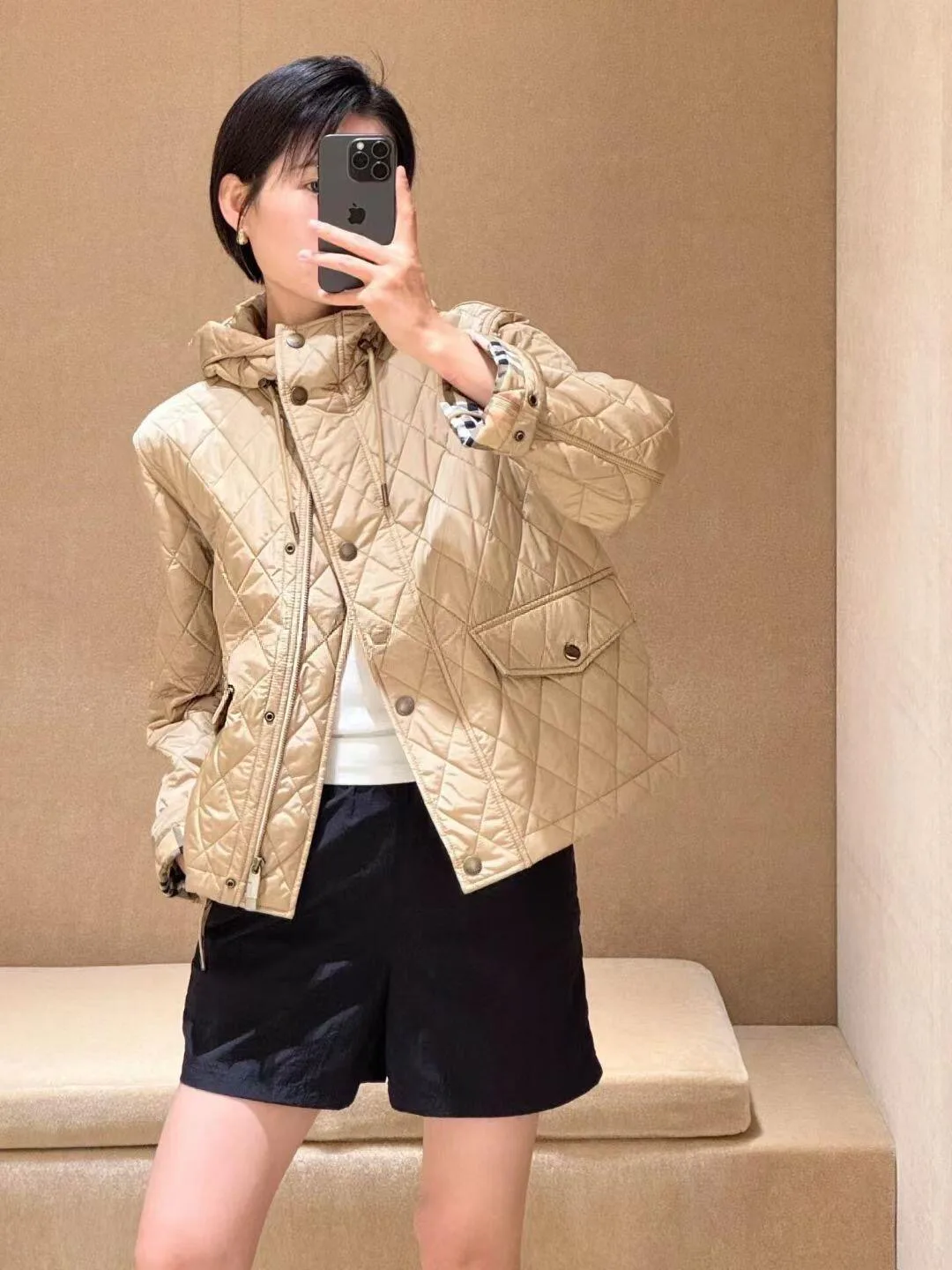 Куртки И Пуховики Женские Burberry 18033911