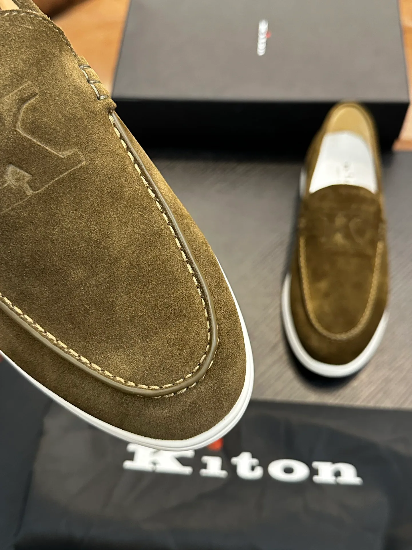 Лоферы Мужские Kiton 383111