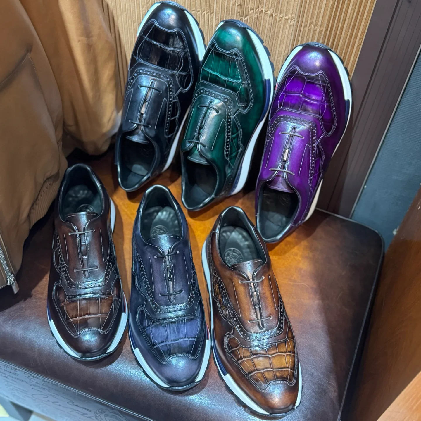 Кроссовки Мужские Berluti 18700368