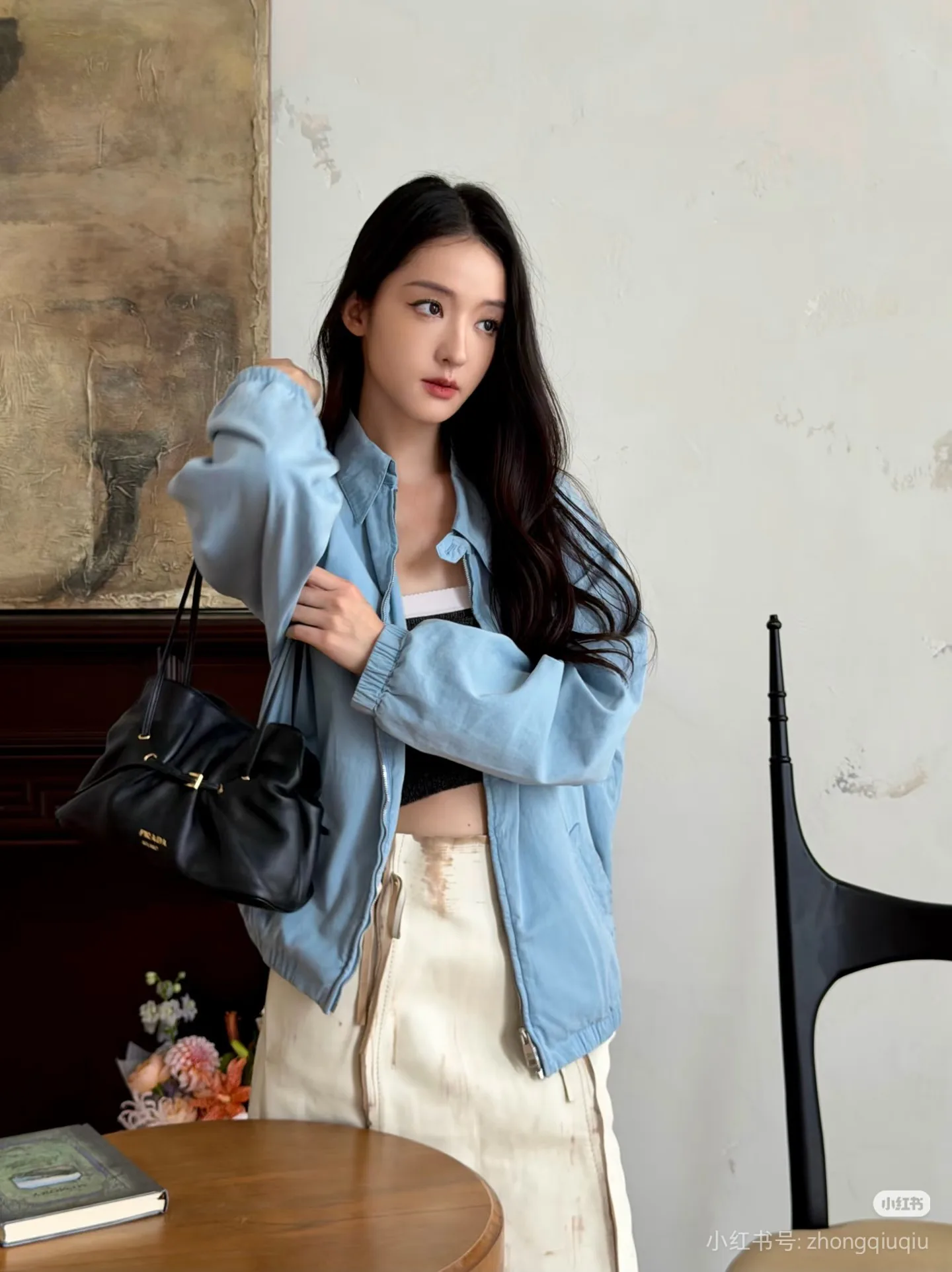 Куртки И Пуховики Женские Prada 18542823