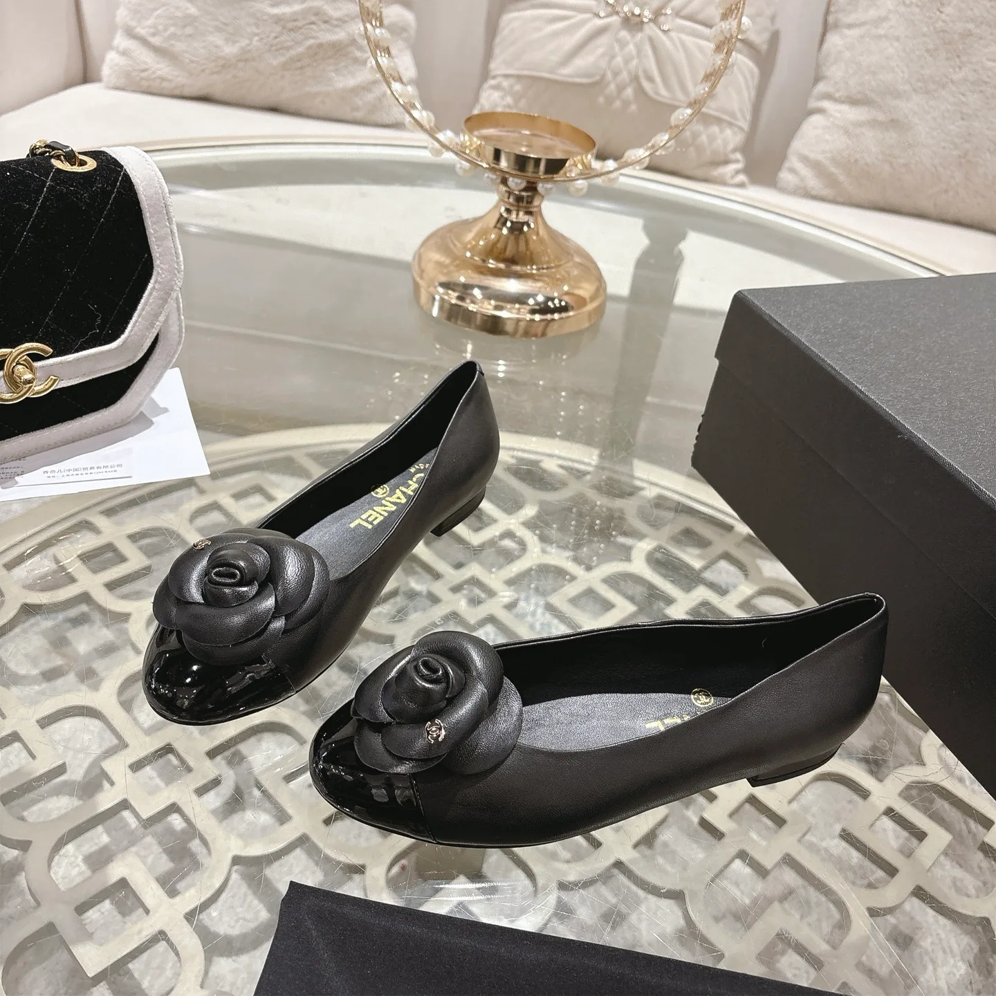 Балетки Женские Chanel 1036114