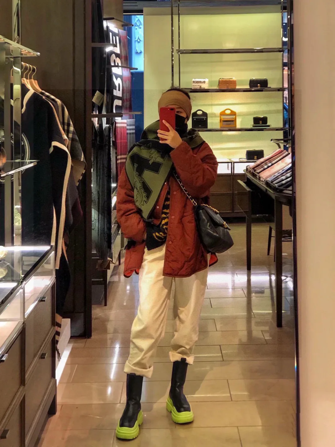 Шарфы Burberry 497615