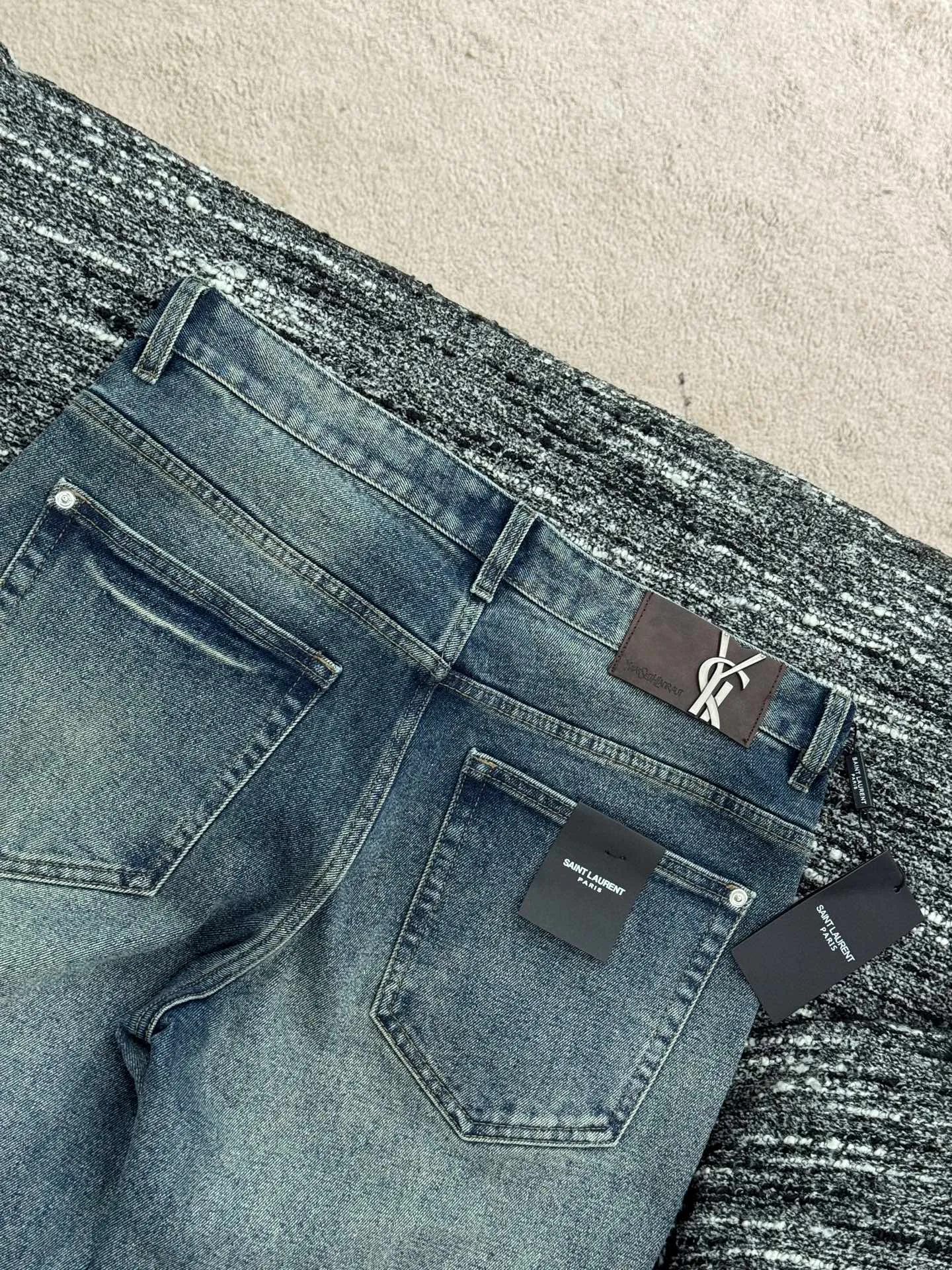 Джинсы Мужские Saint Laurent 18084101