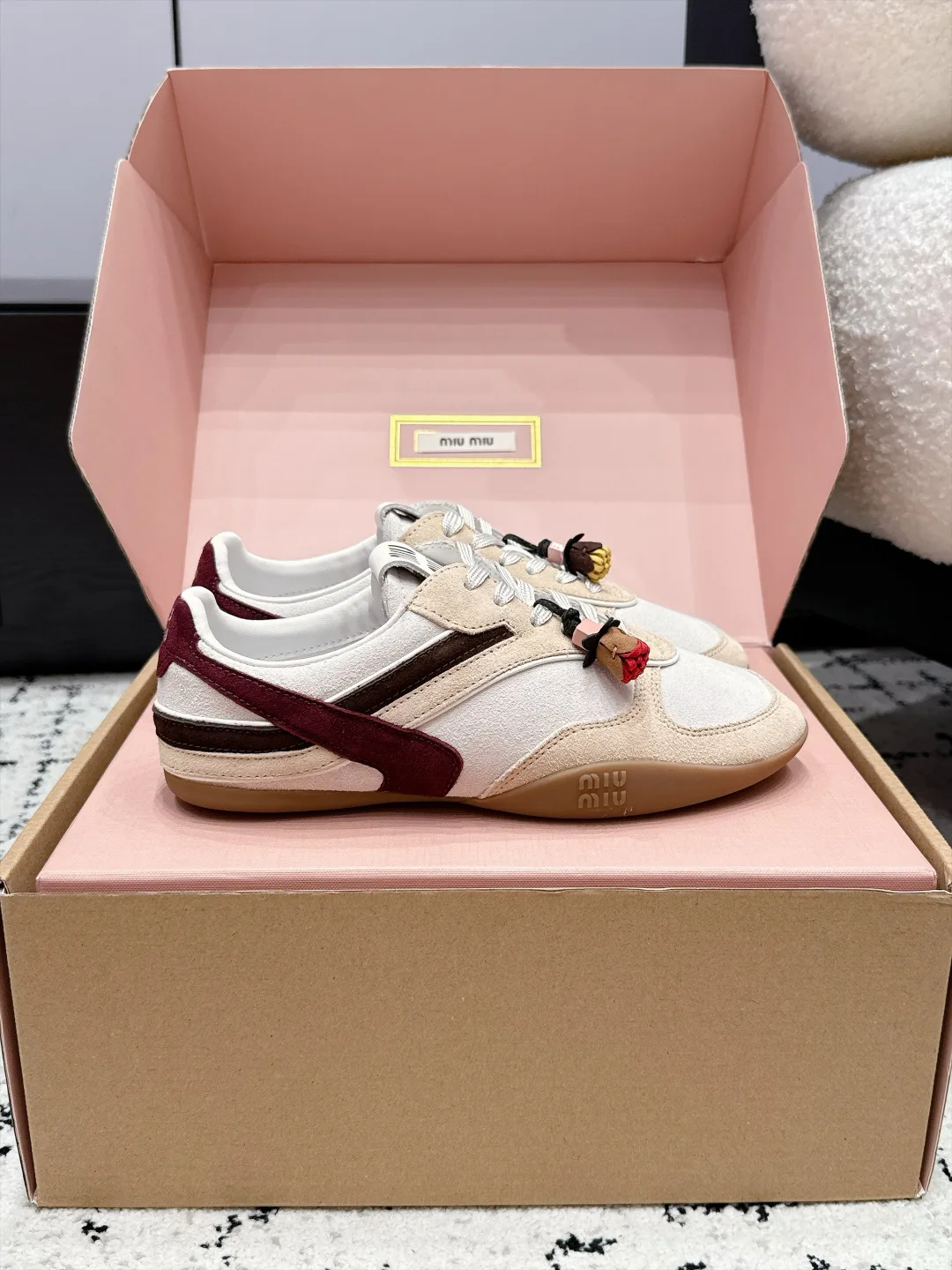 Кроссовки Женские Miu Miu 18505449