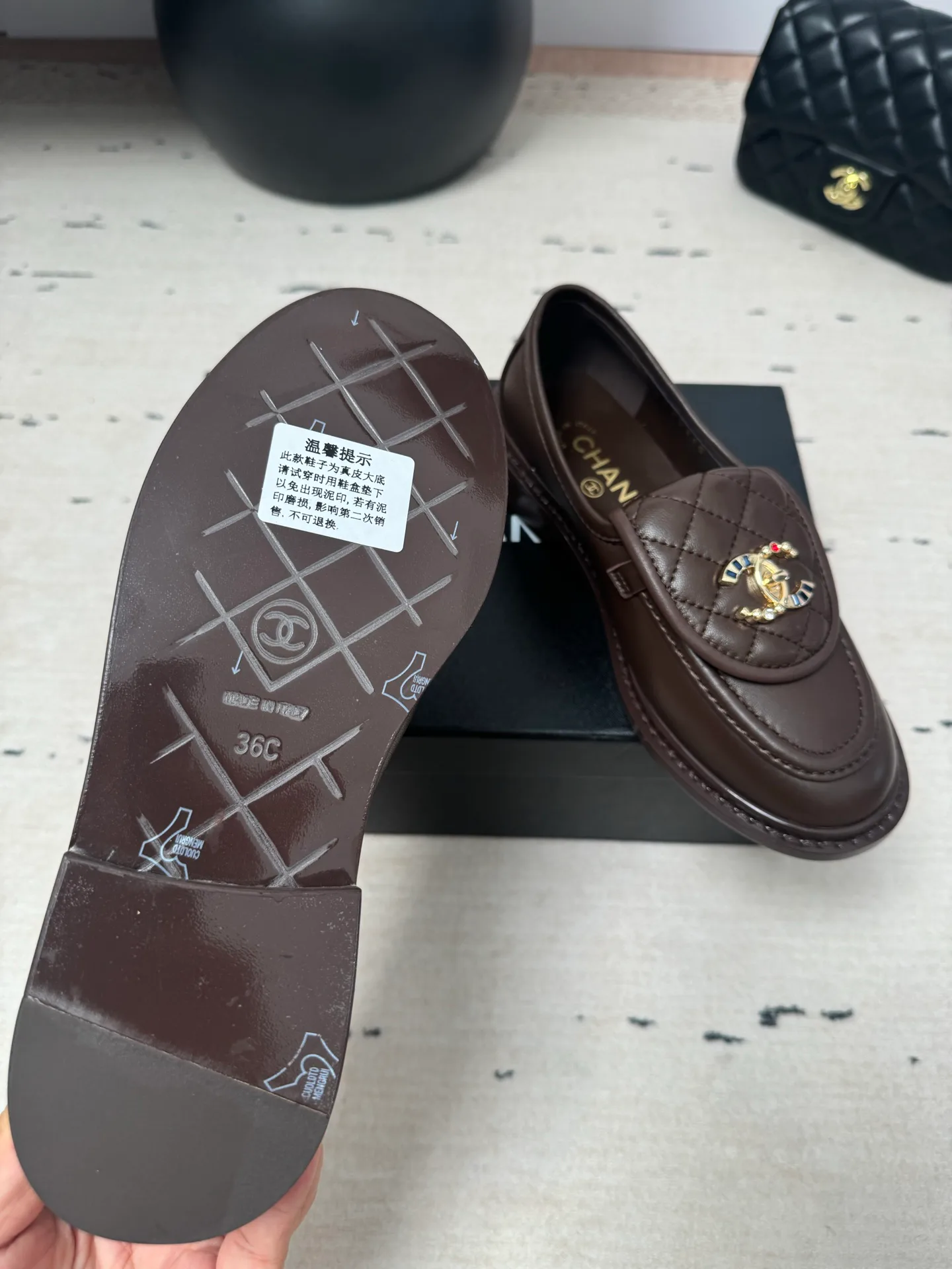 Лоферы И Мокасины Женские Chanel 18616659