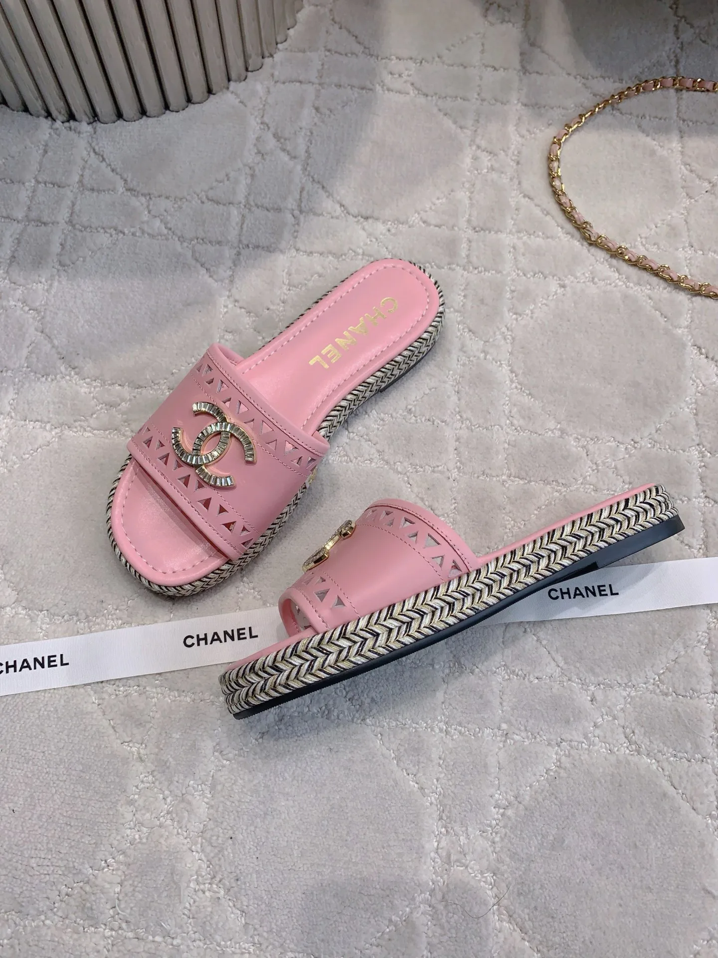 Шлепанцы Женские Chanel 34869