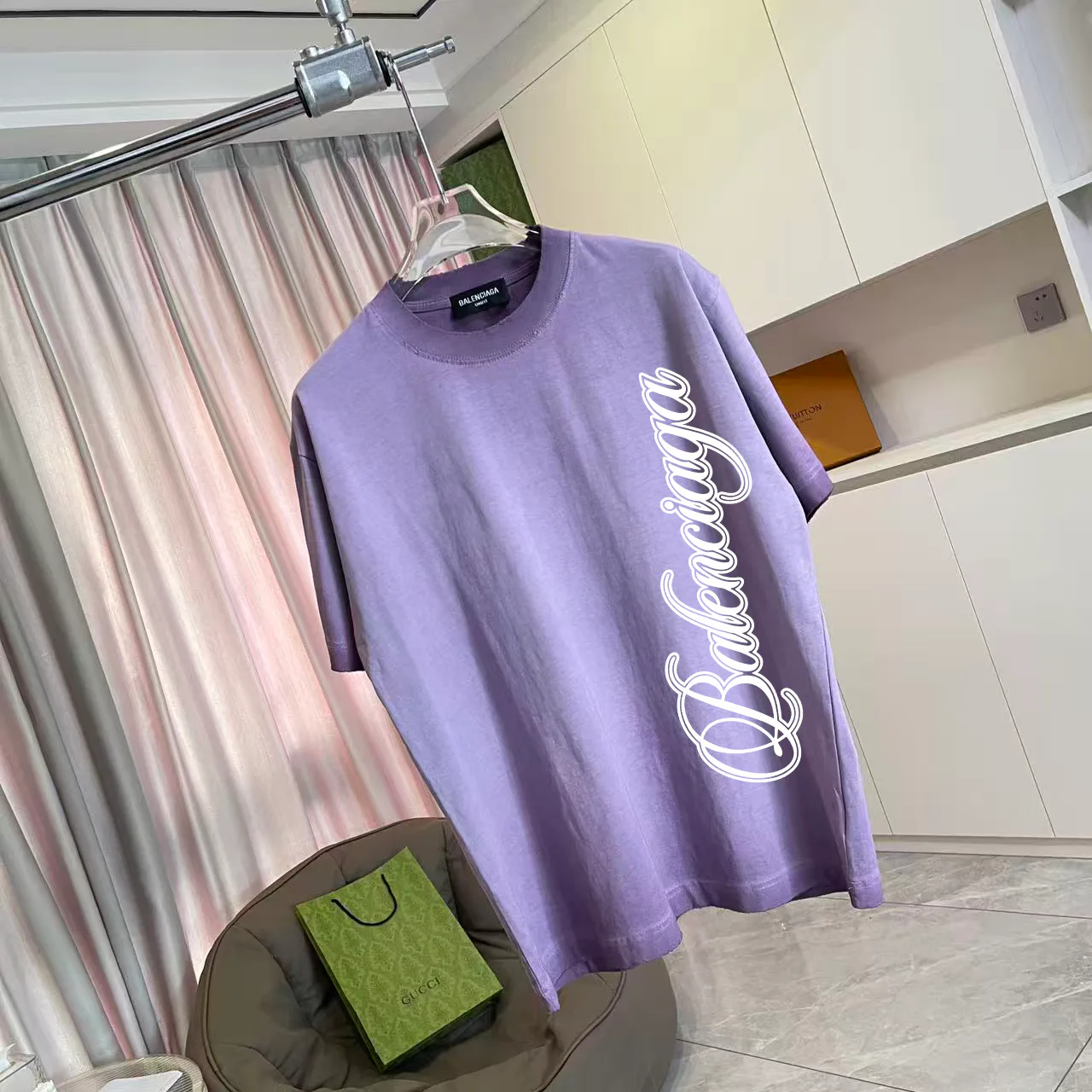 Футболки Мужские Balenciaga 4034677