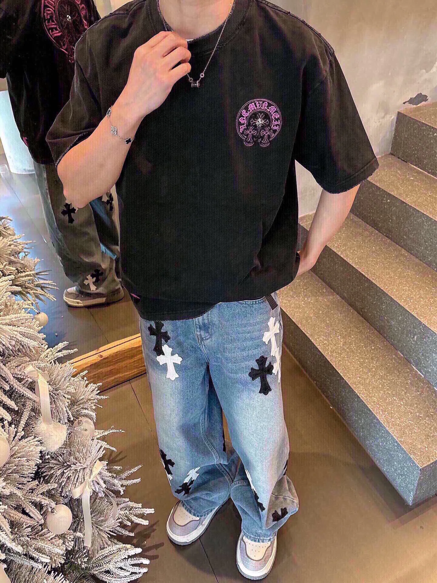Футболки Мужские Chrome Hearts 9729792