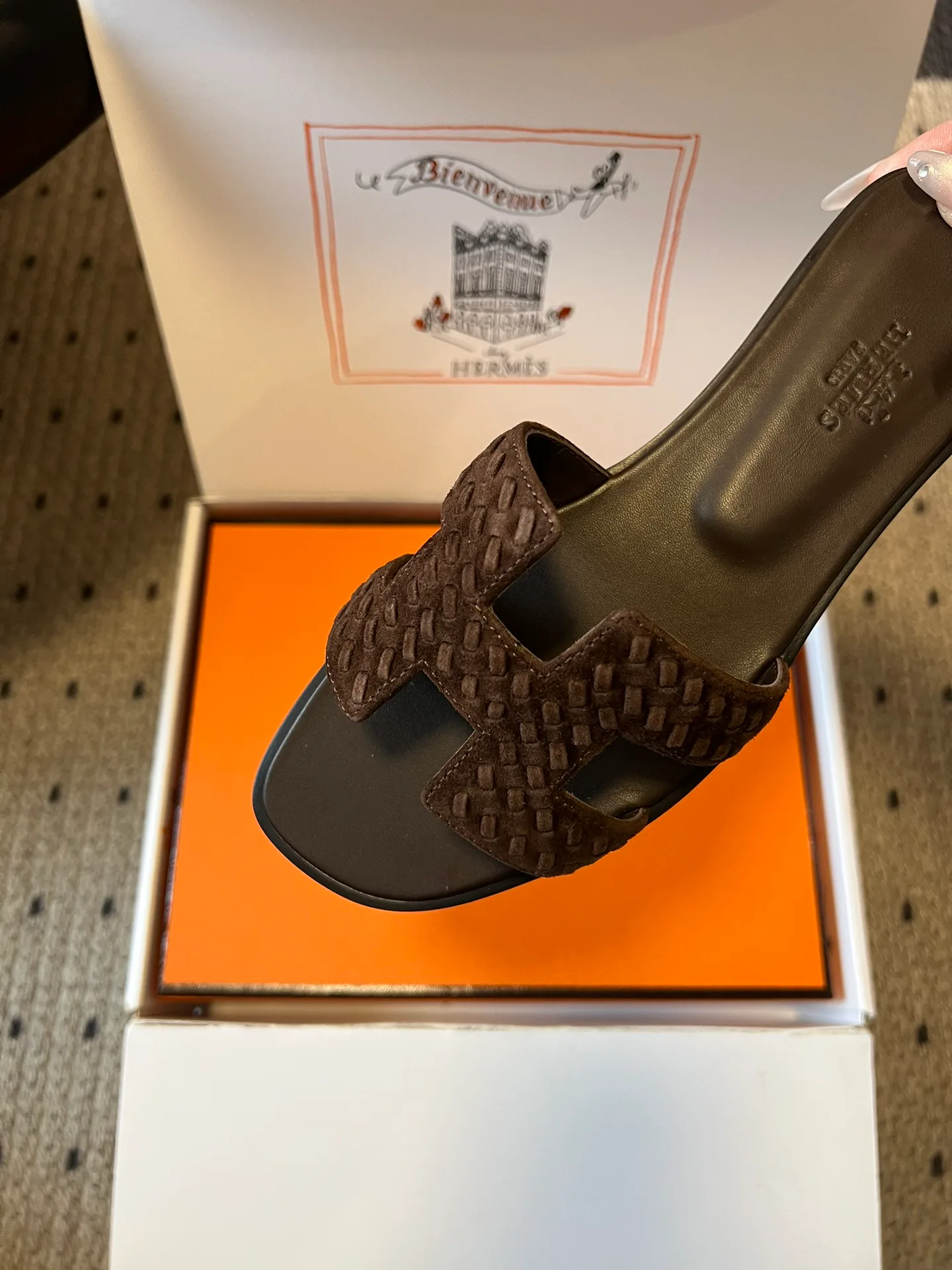 Шлепанцы Женские Hermes 11129424