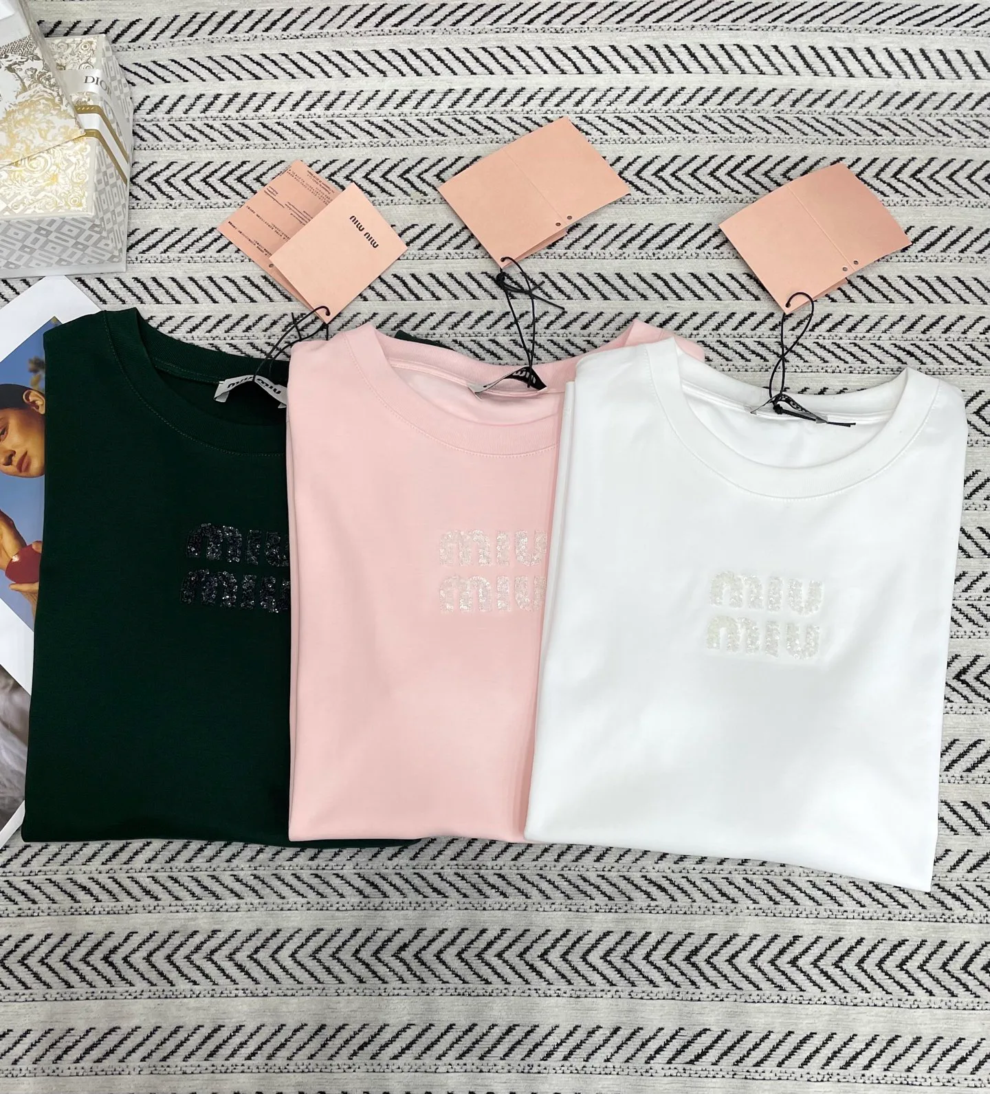 Футболки Женские Miu Miu 4875067