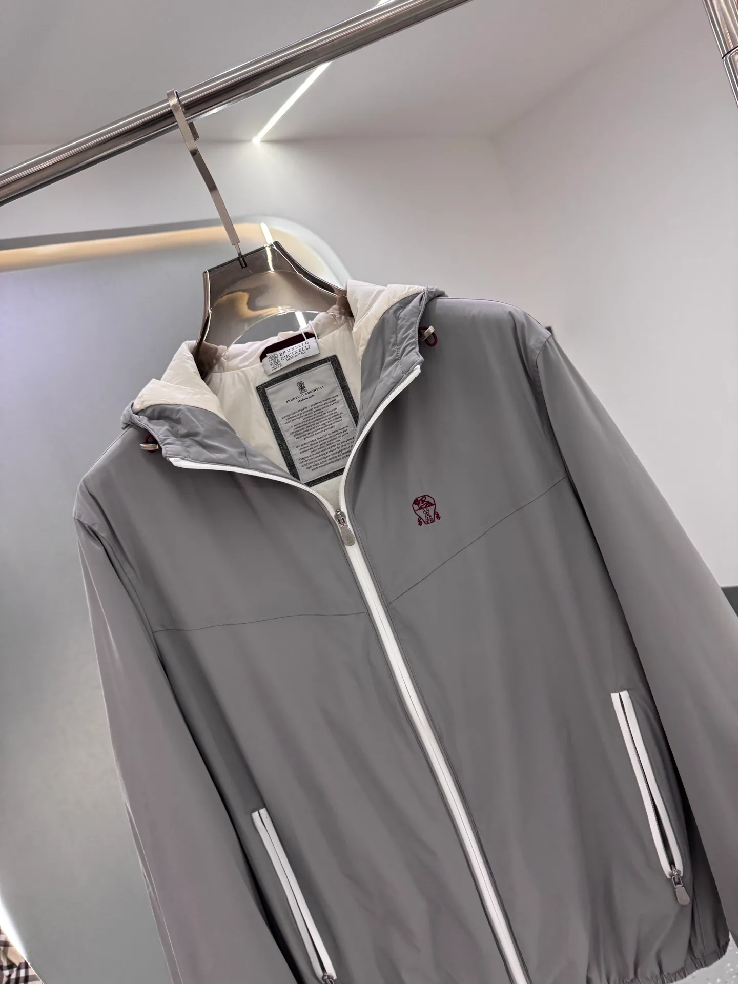 Куртки И Пуховики Мужские Brunello Cucinelli 1847979