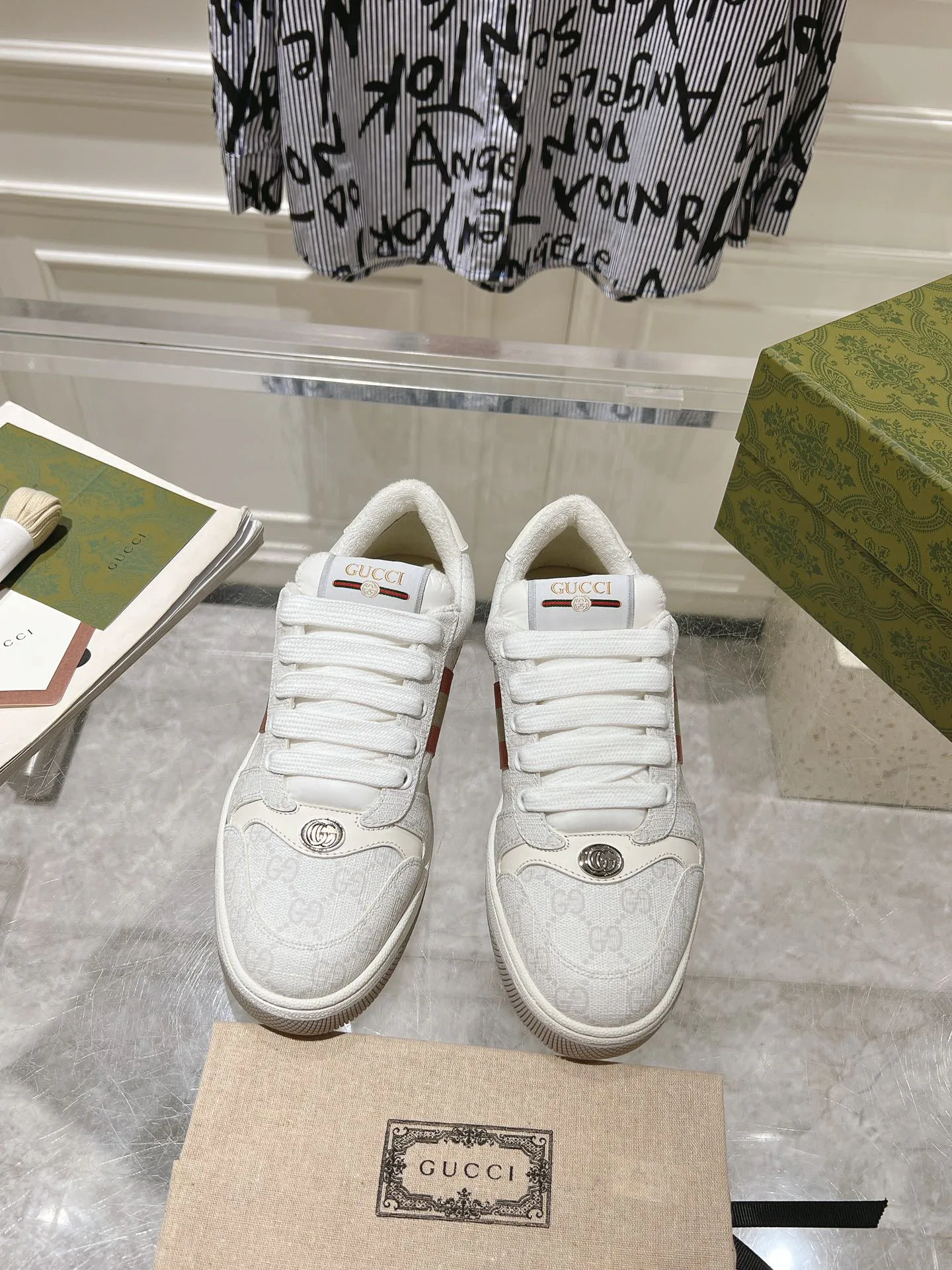 Кеды Женские Gucci 5275859