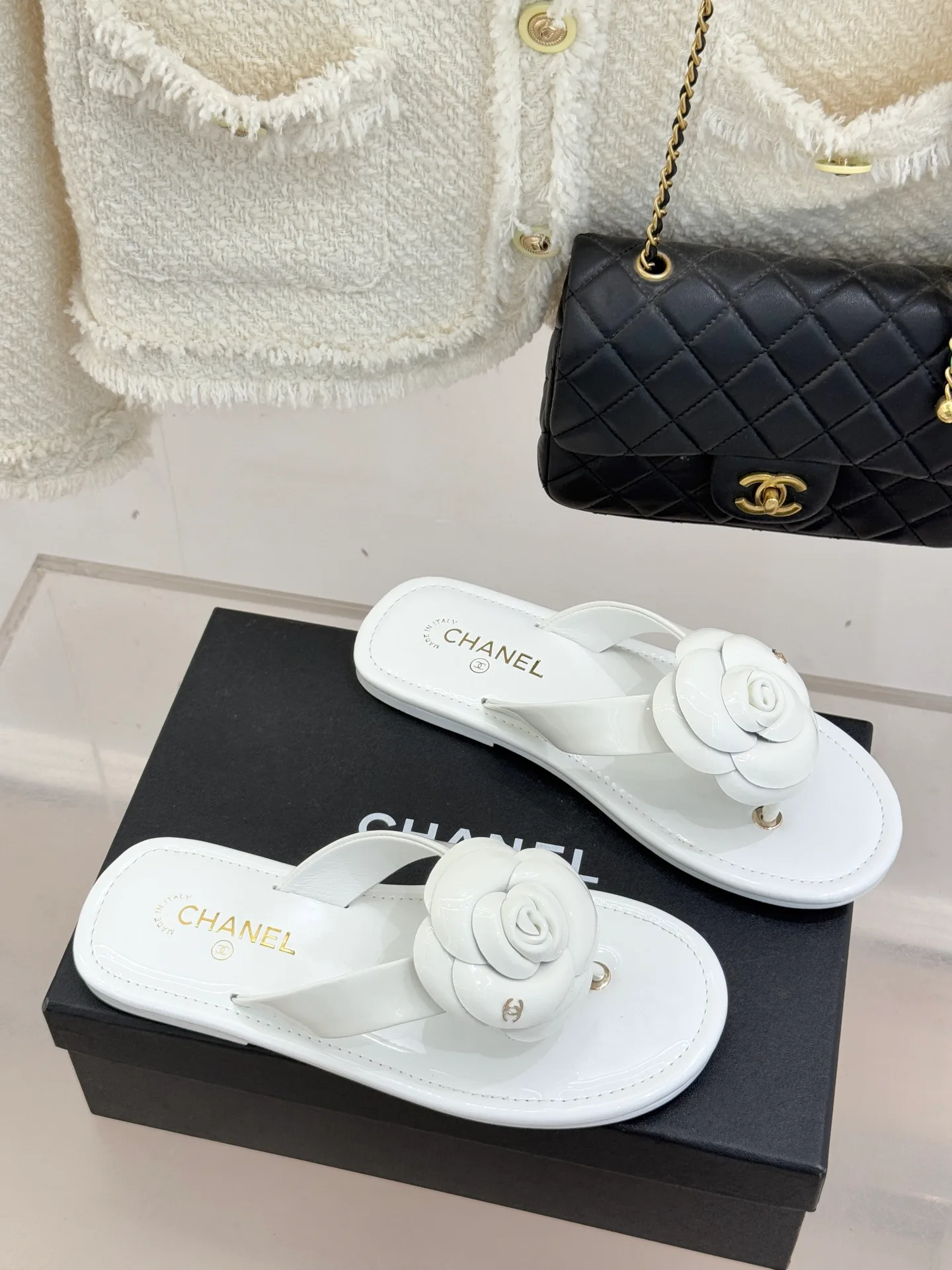 Шлепанцы Женские Chanel 355846