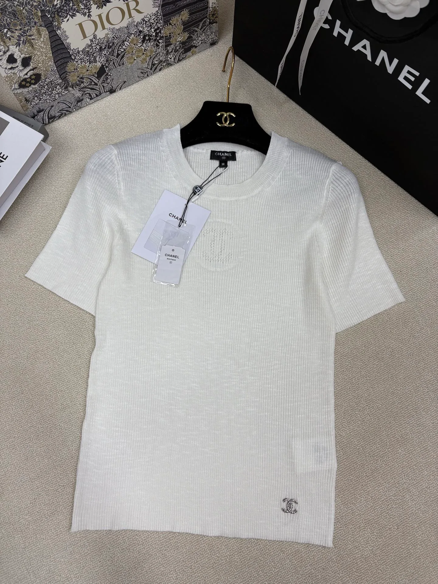 Футболки Женские Chanel 12685165