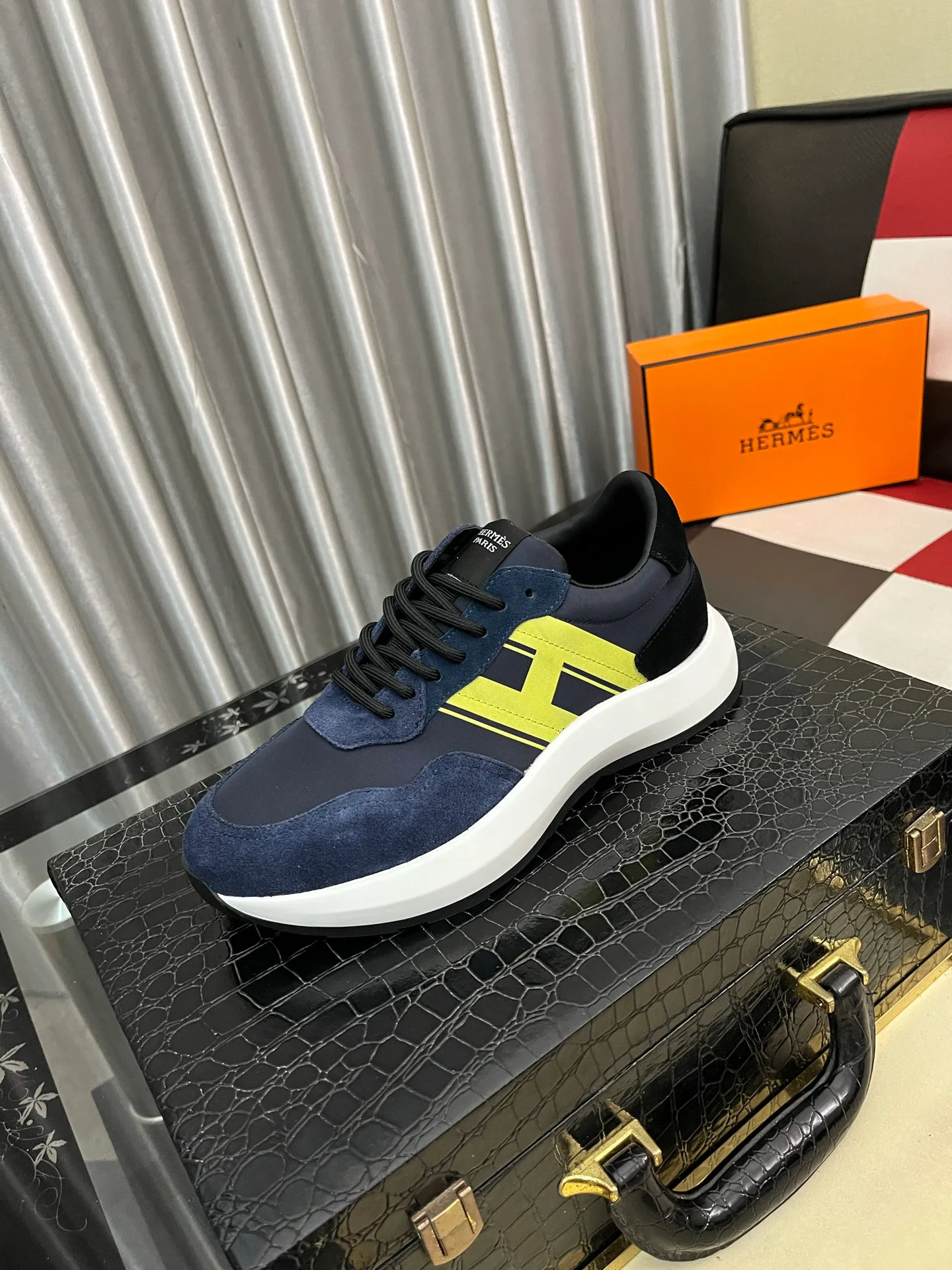 Кроссовки Мужские Hermes 267862