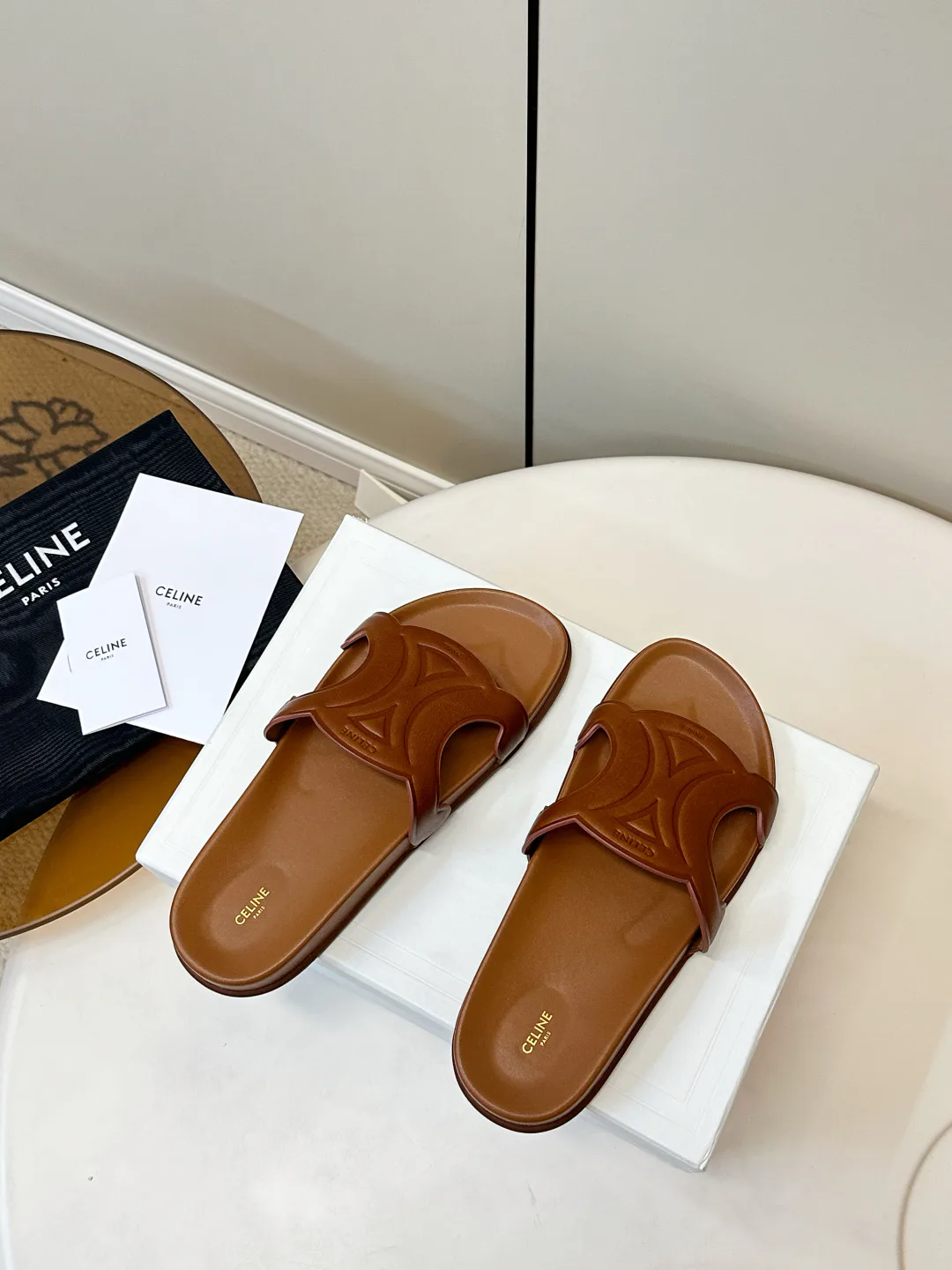 Шлепанцы Женские Celine 11609437