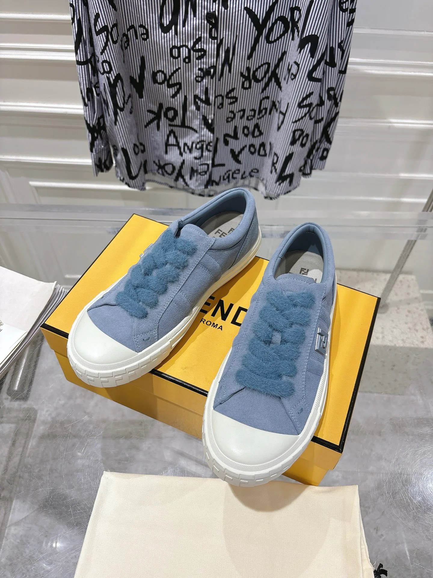 Кеды Женские Fendi 103692