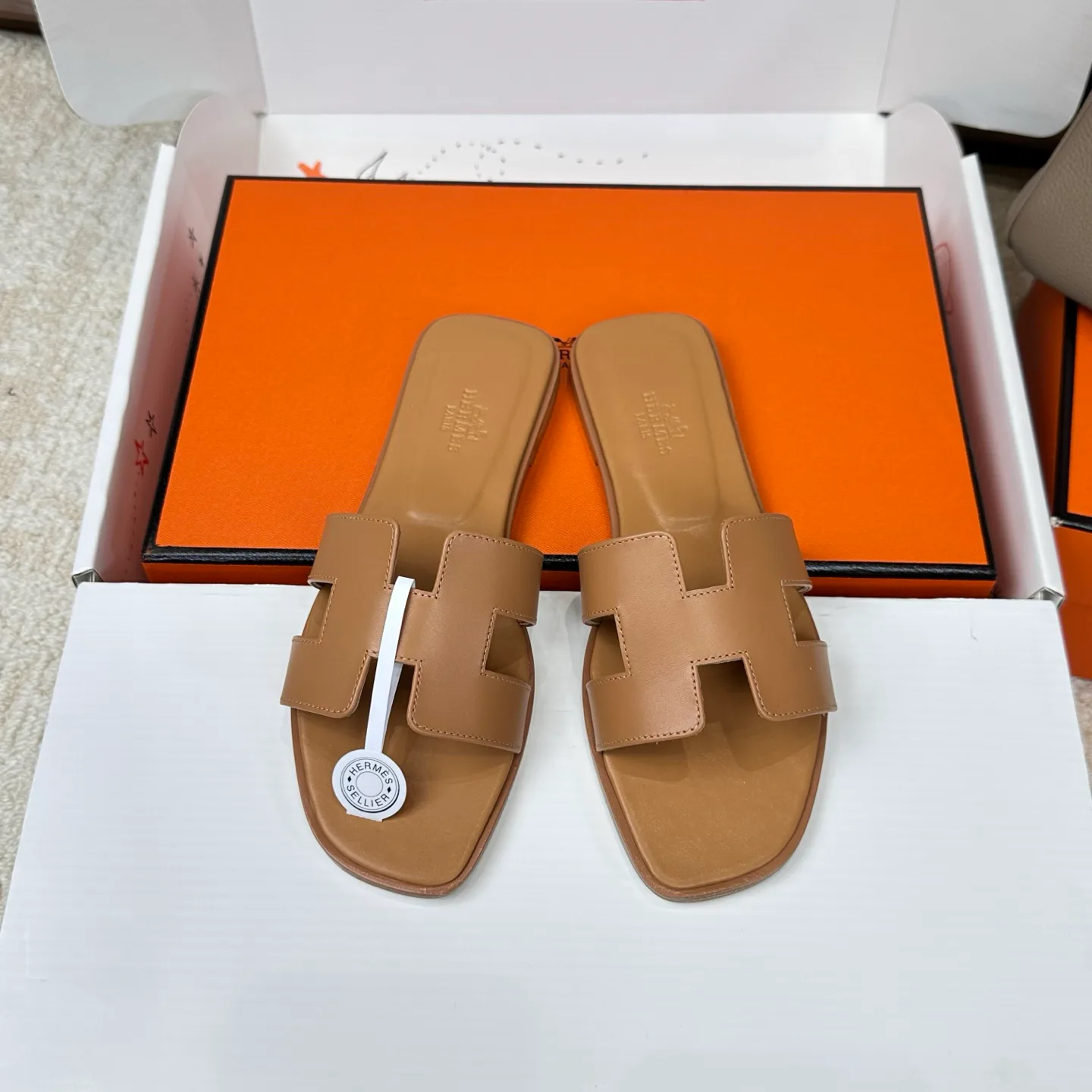 Шлепанцы Женские Hermes 3043264