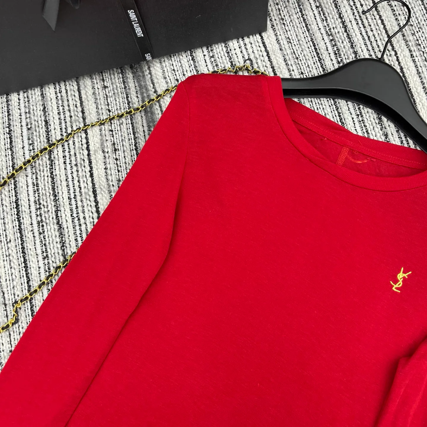 Лонгсливы Женские Saint Laurent 4704772