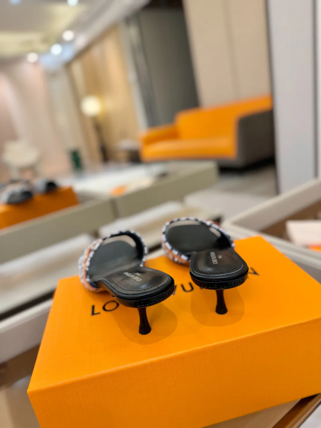 Босоножки Женские Louis Vuitton 9865321