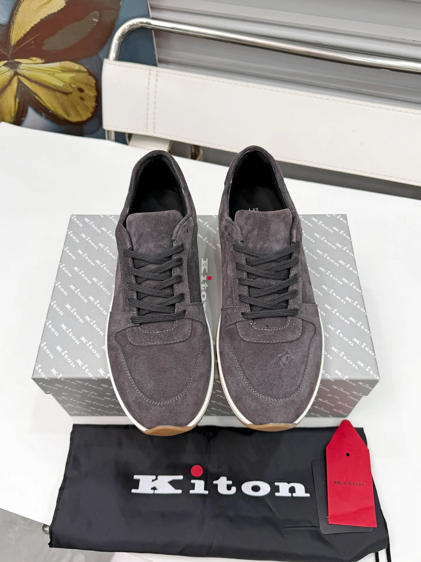 Кроссовки Мужские Kiton 17286654