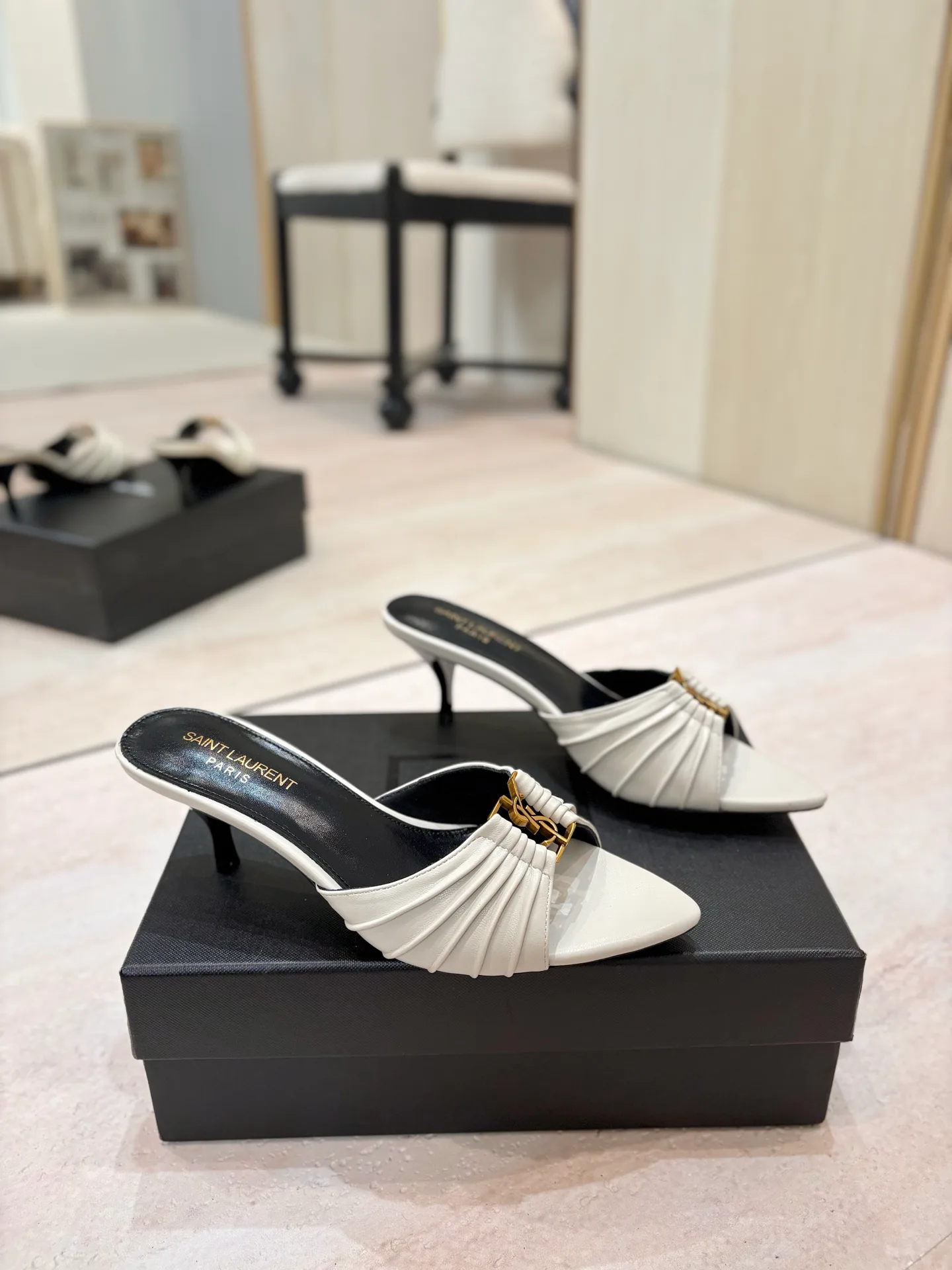 Мюли И Сабо Женские Saint Laurent 17476034