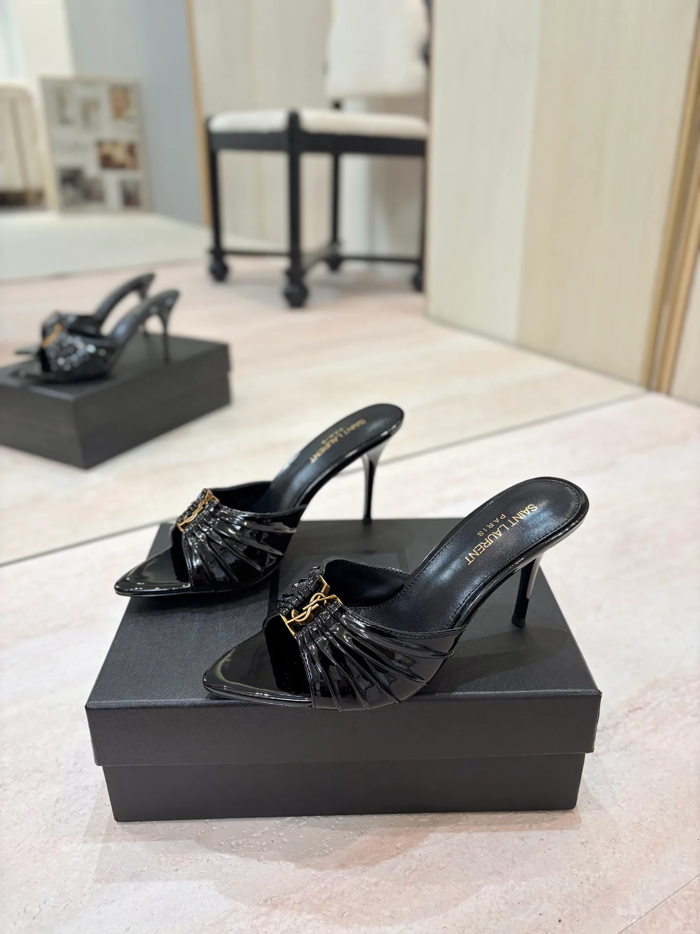 Мюли И Сабо Женские Saint Laurent 17476095
