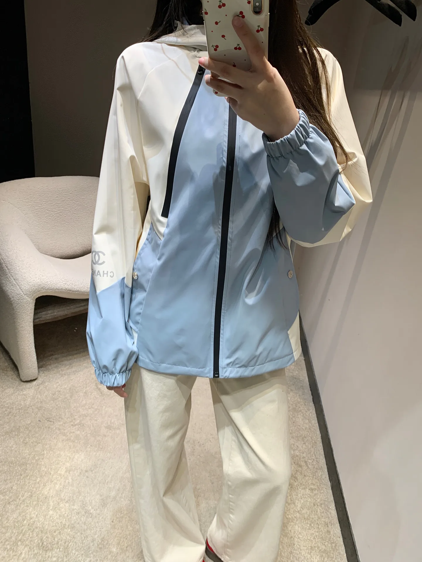 Куртки И Пуховики Женские Chanel 1877865