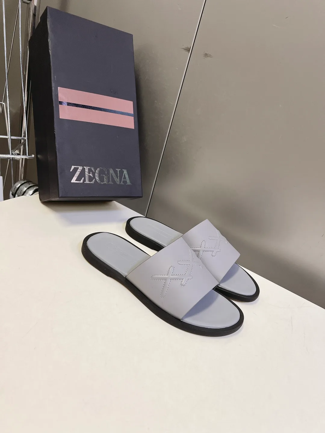 Шлепанцы Мужские Zegna 17138264