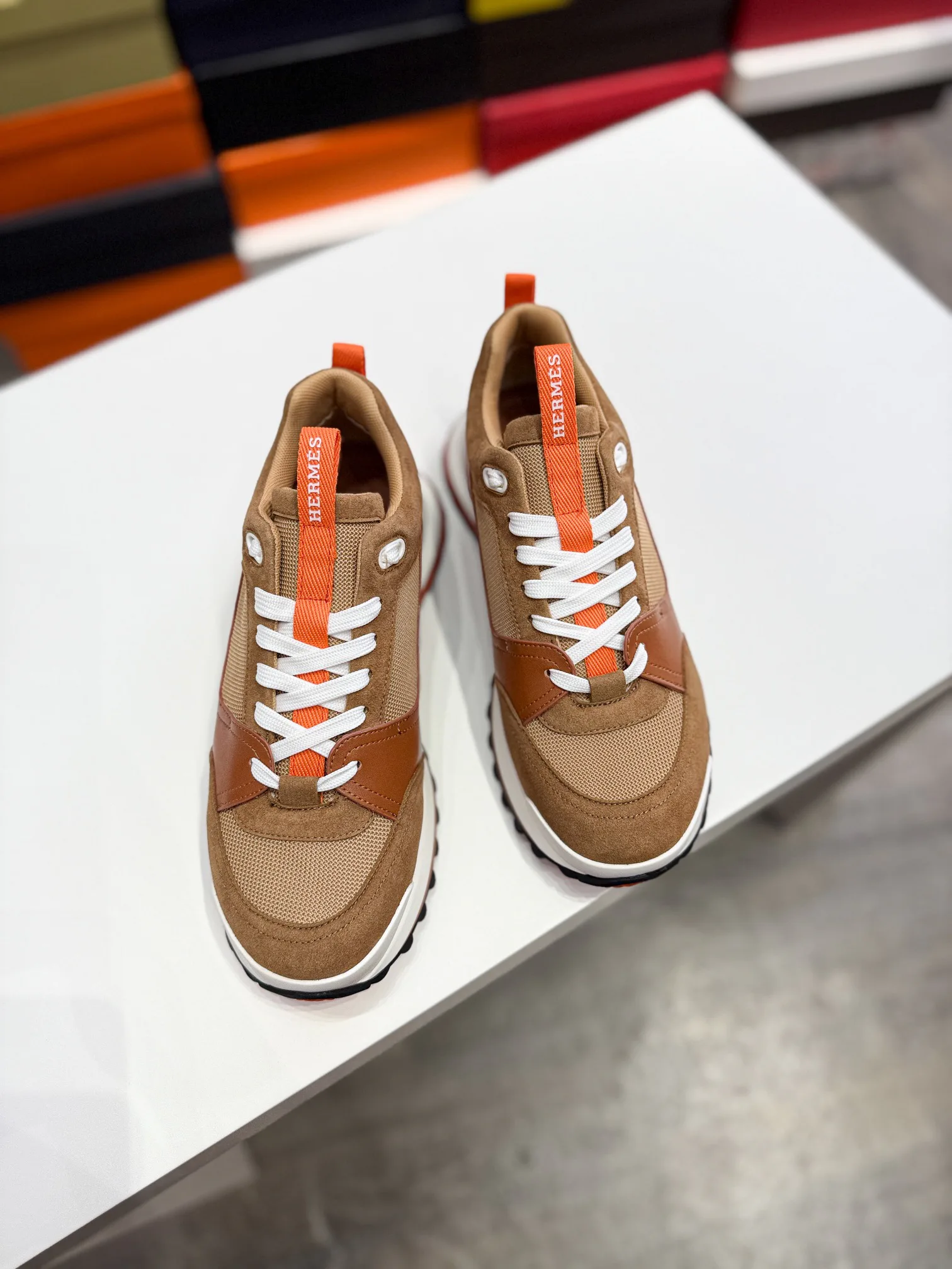 Кроссовки Женские Hermes 493938