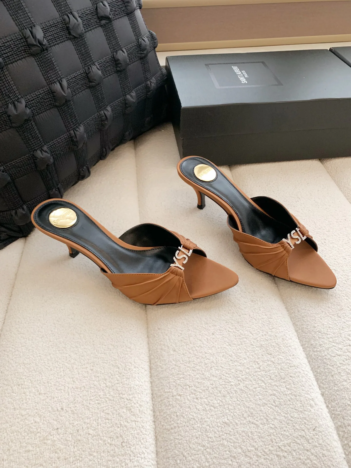 Мюли И Сабо Женские Saint Laurent 17371764