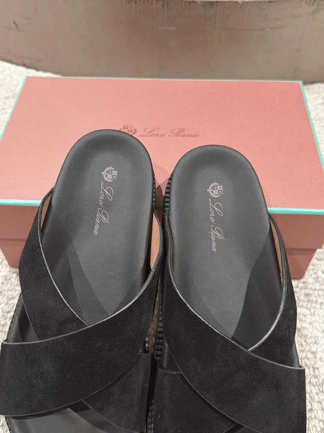 Шлепанцы Мужские Loro Piana 17688139