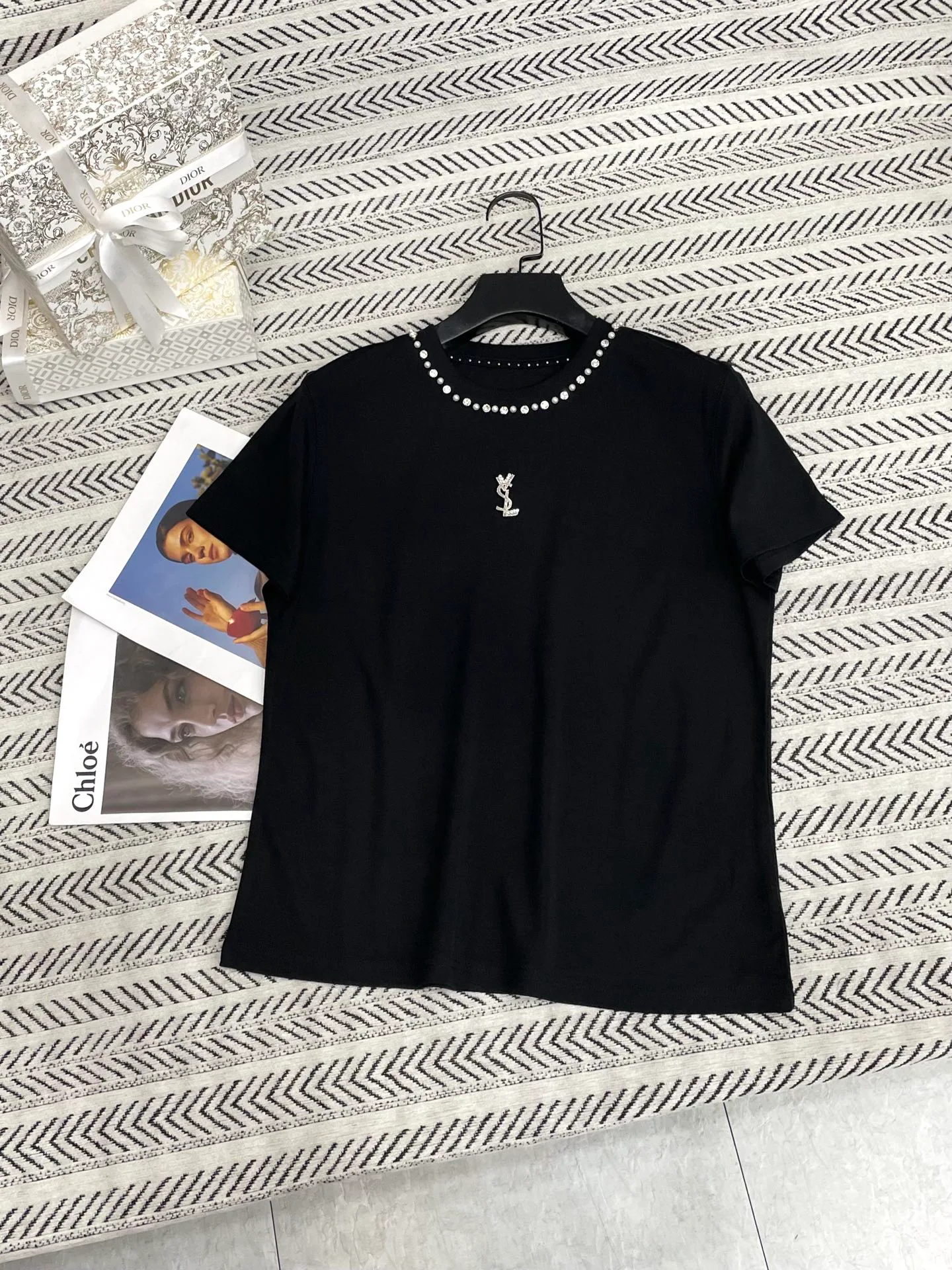 Футболки Женские Saint Laurent 11639721