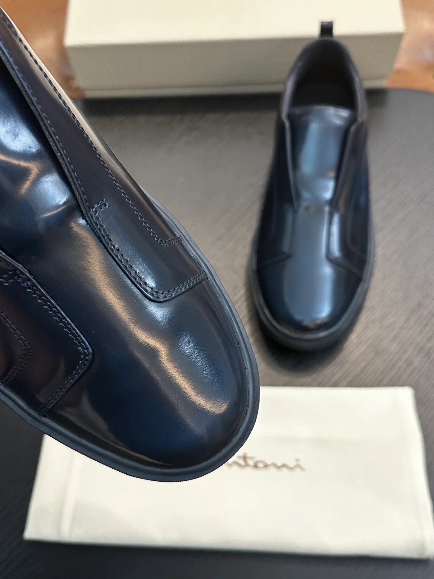 Лоферы И Туфли Мужские Santoni 405145