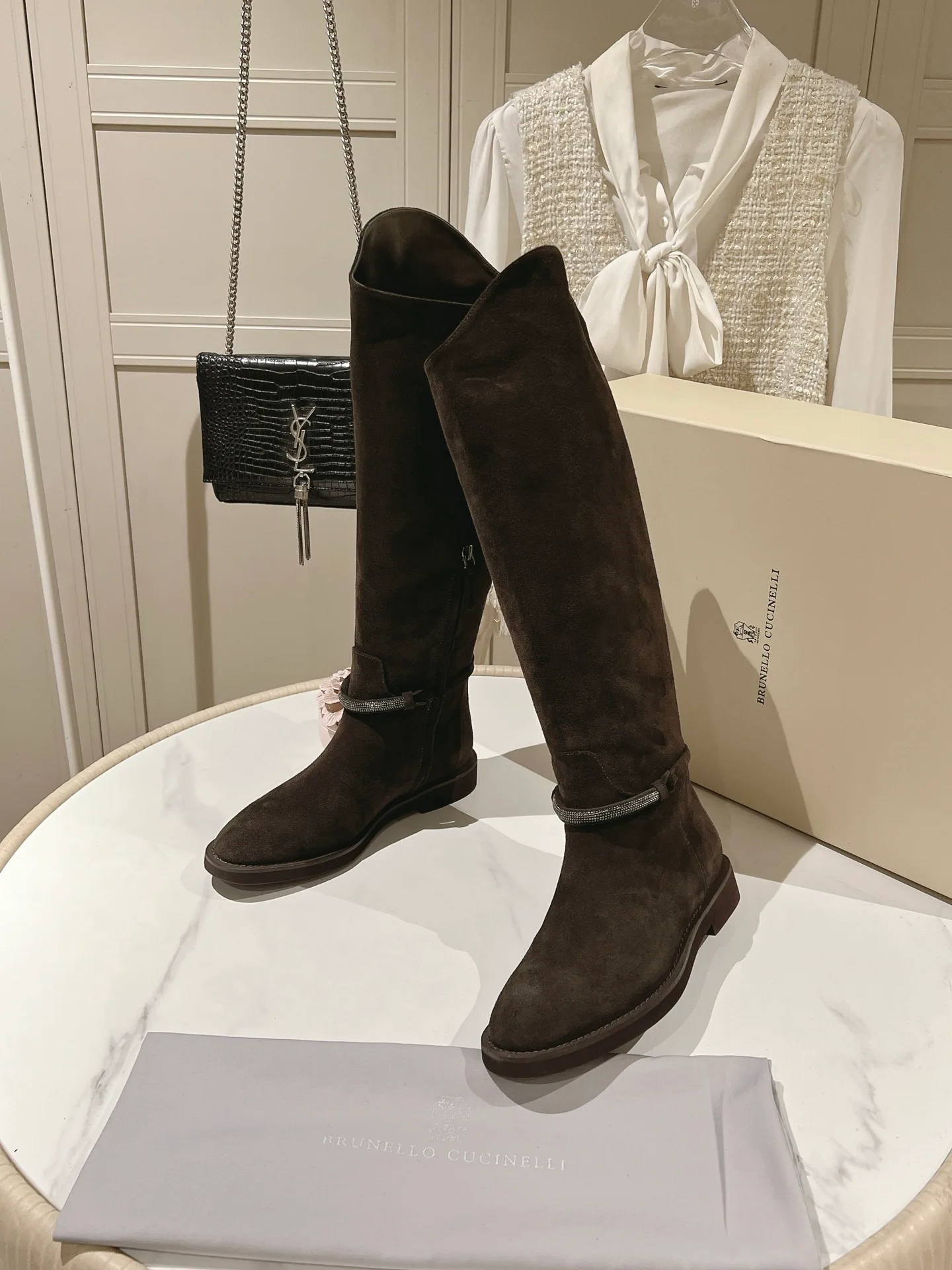 Сапоги Женские Brunello Cucinelli 18269638