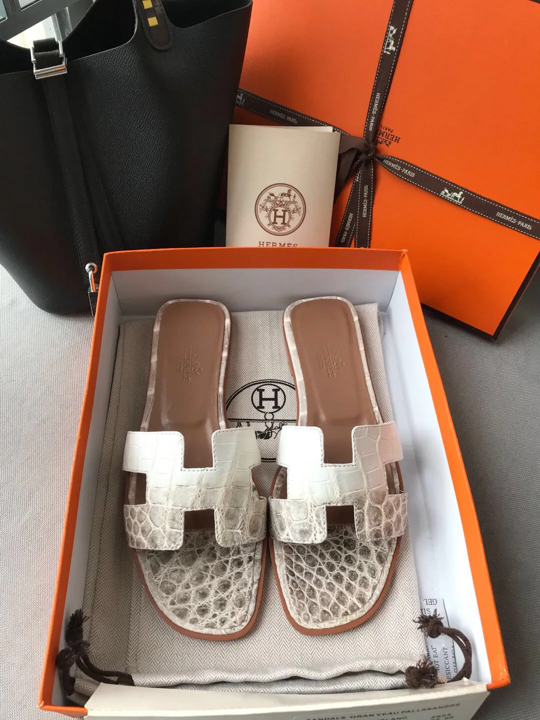 Шлепанцы Женские Hermes 3967614