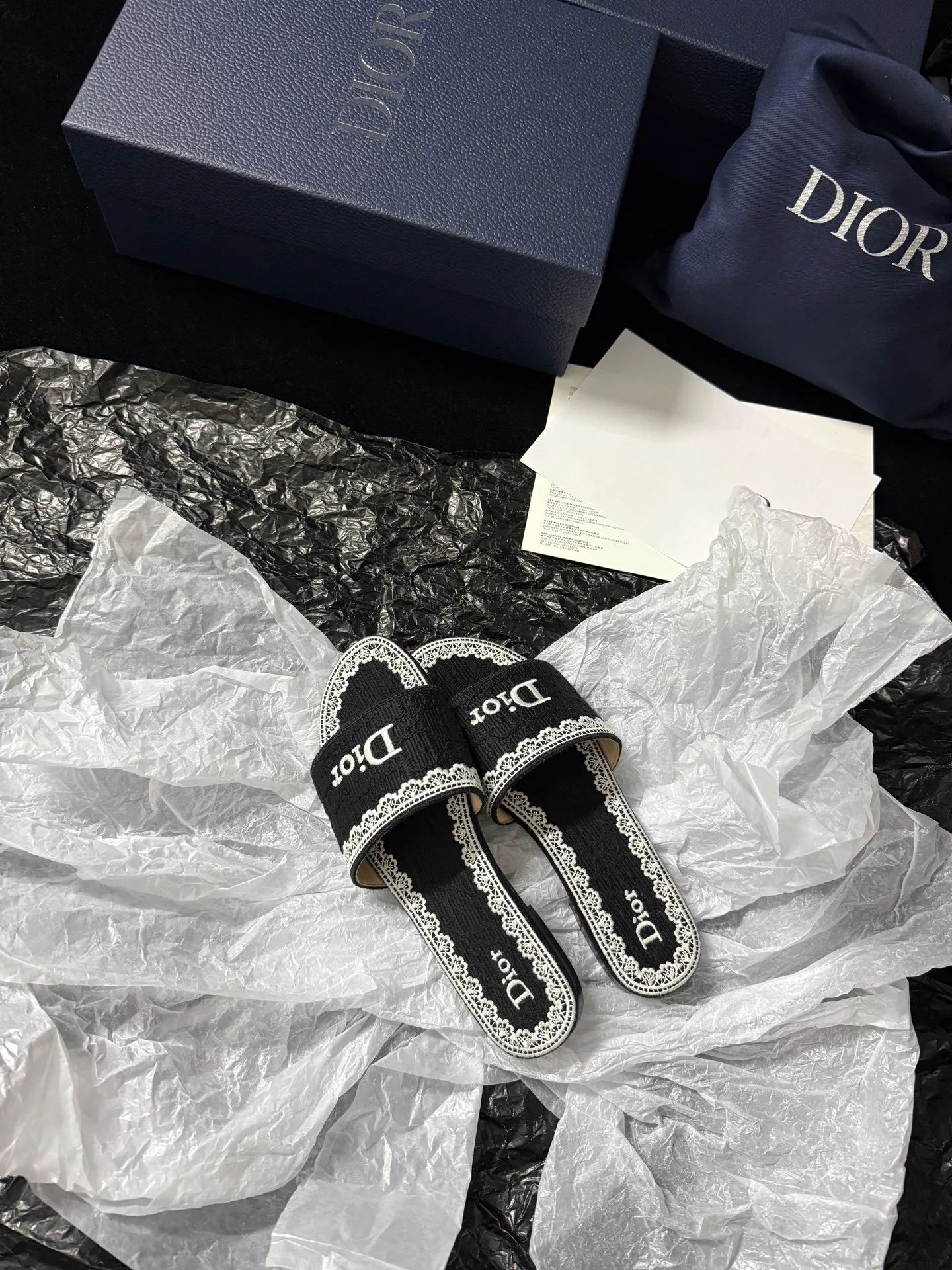 Шлепанцы Женские Christian Dior 578421