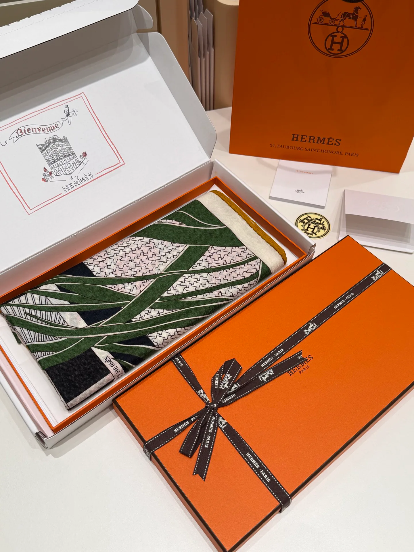 Шарфы Hermes 12793411