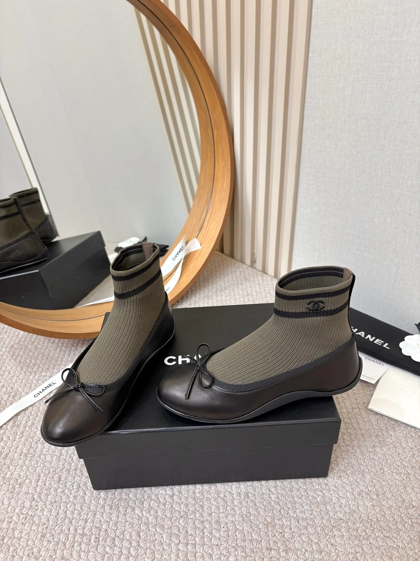 Балетки Женские Chanel 19080182