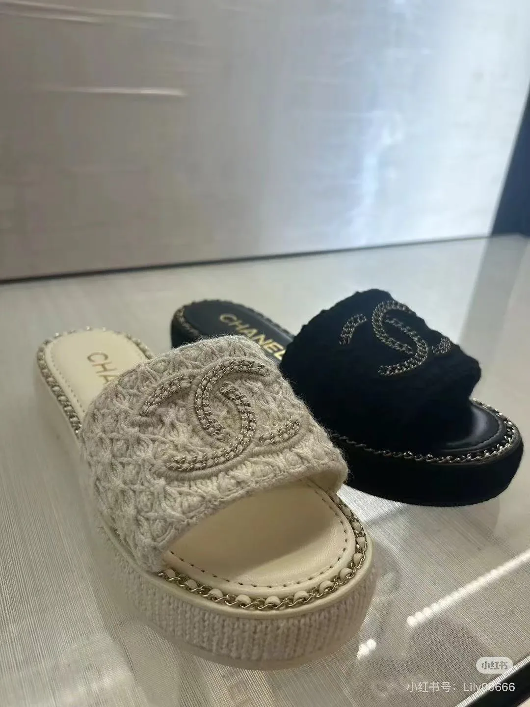 Шлепанцы Женские Chanel 7665