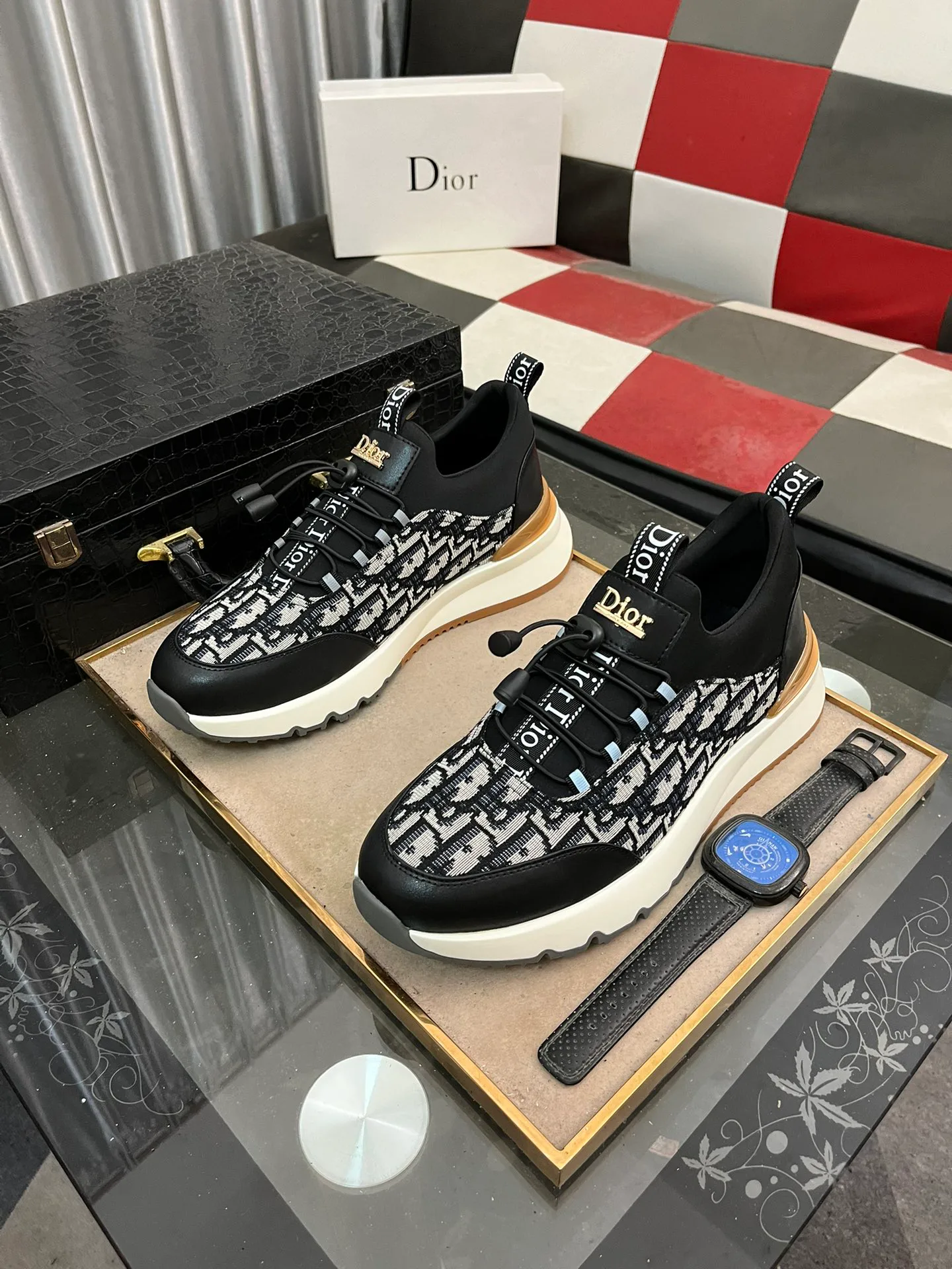 Кроссовки Мужские Christian Dior 267784