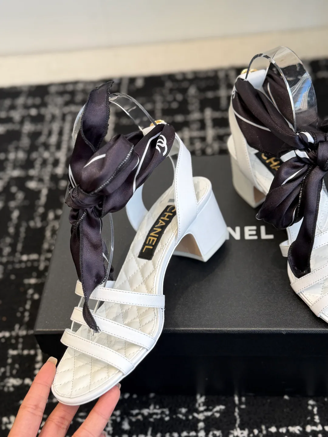 Босоножки Женские Chanel 1883295