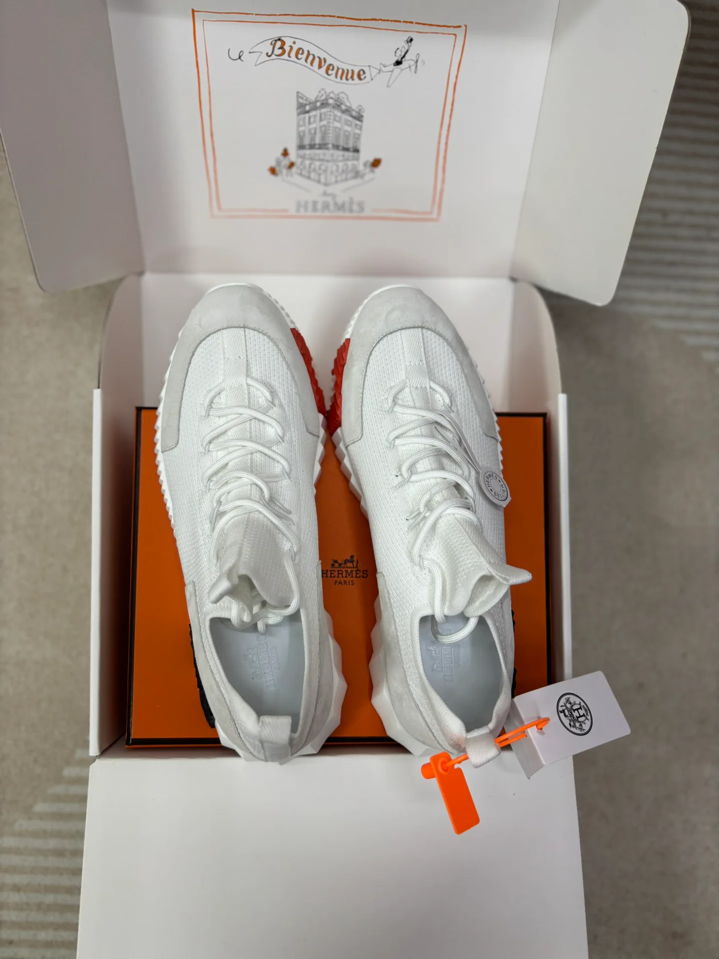 Кроссовки Мужские Hermes 1222185